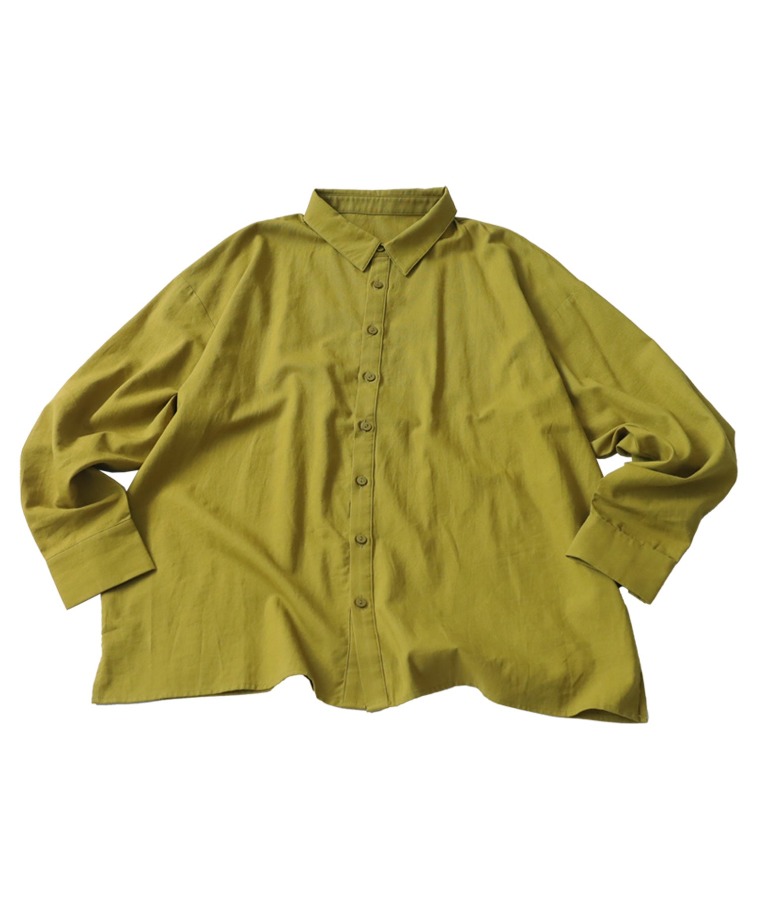 Linen Blend Shirt Men | Japanese fashion brand ANTIQUA Official