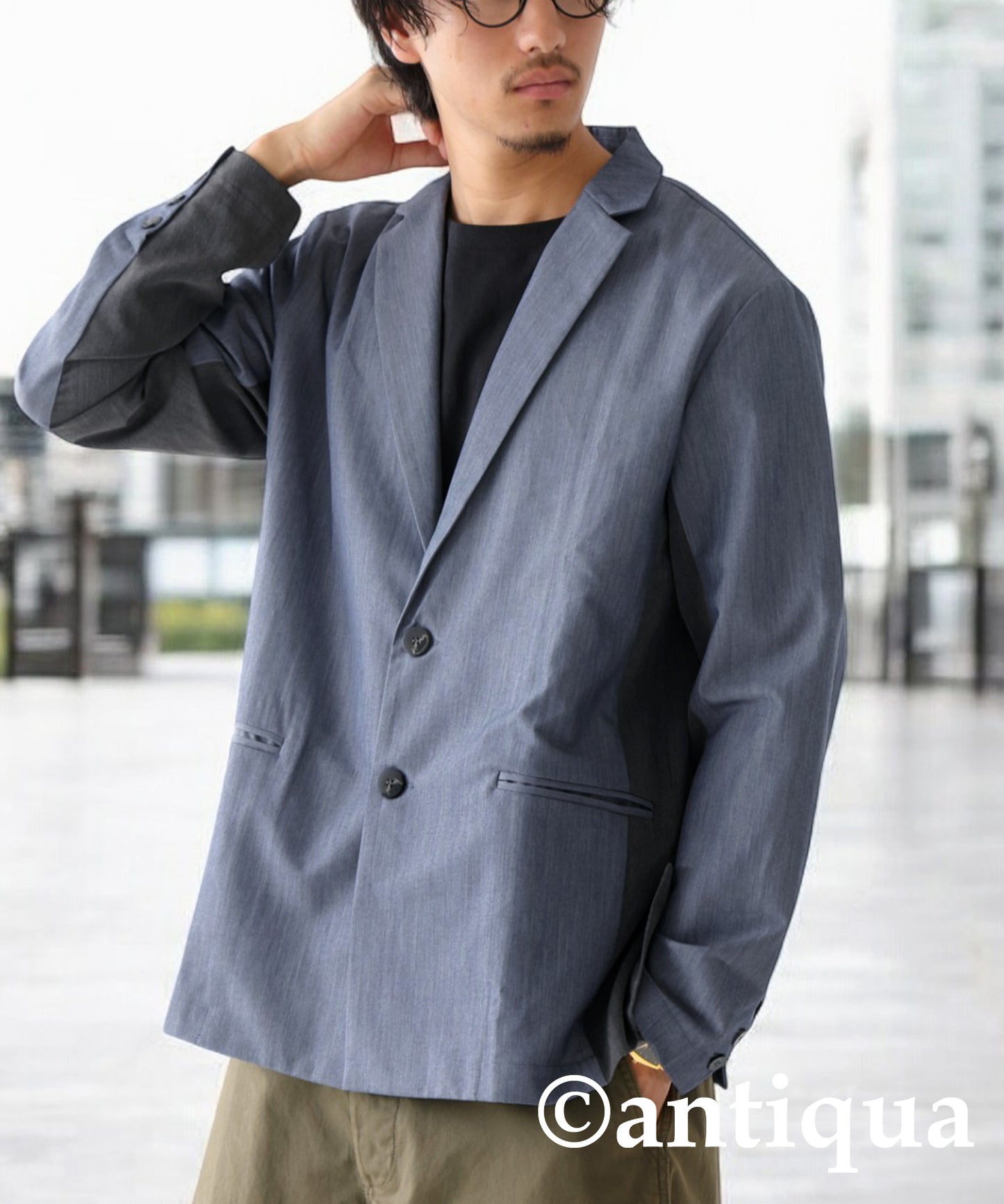 Color Matching Jacket Men's