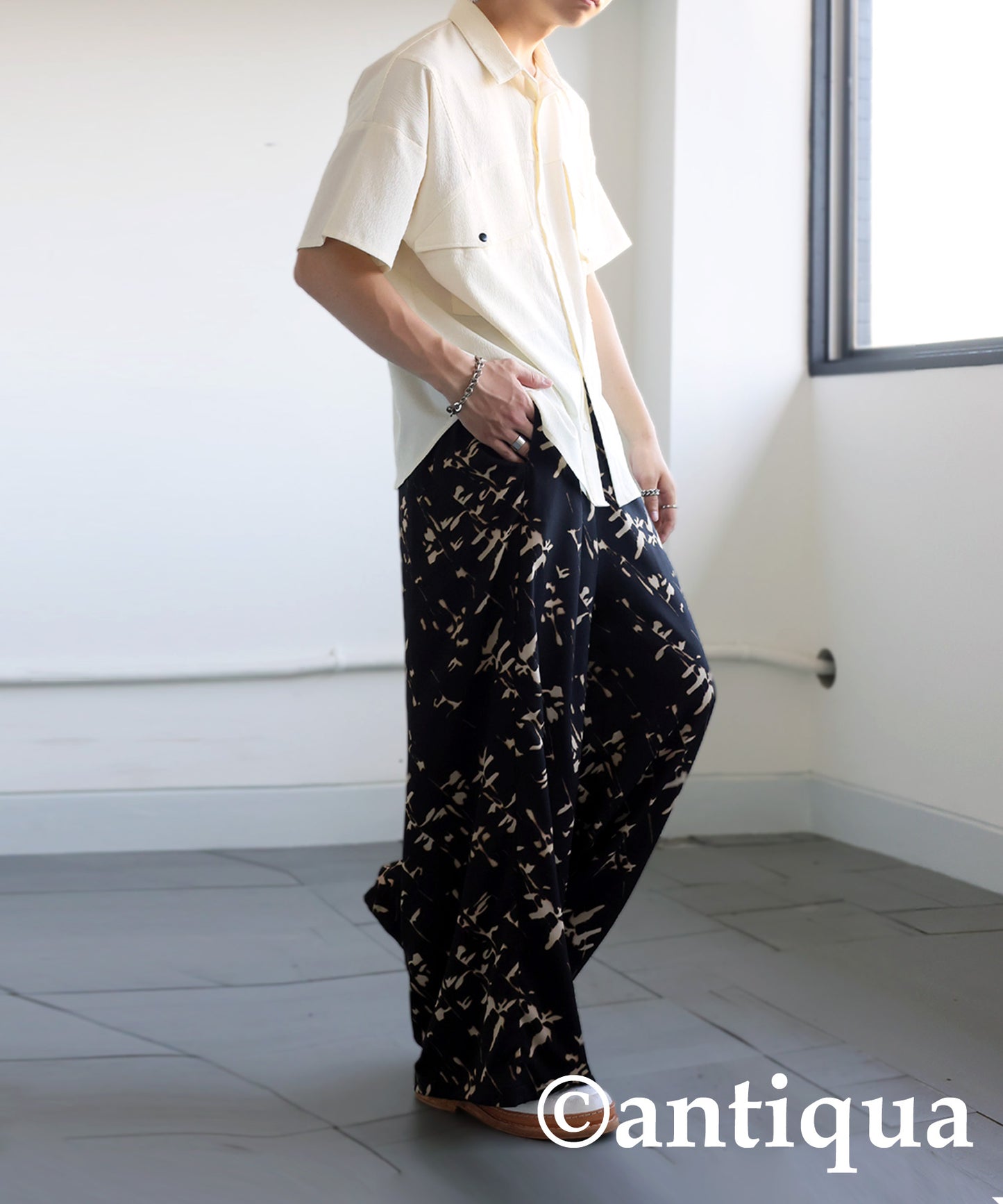 Patterned Pants Men's