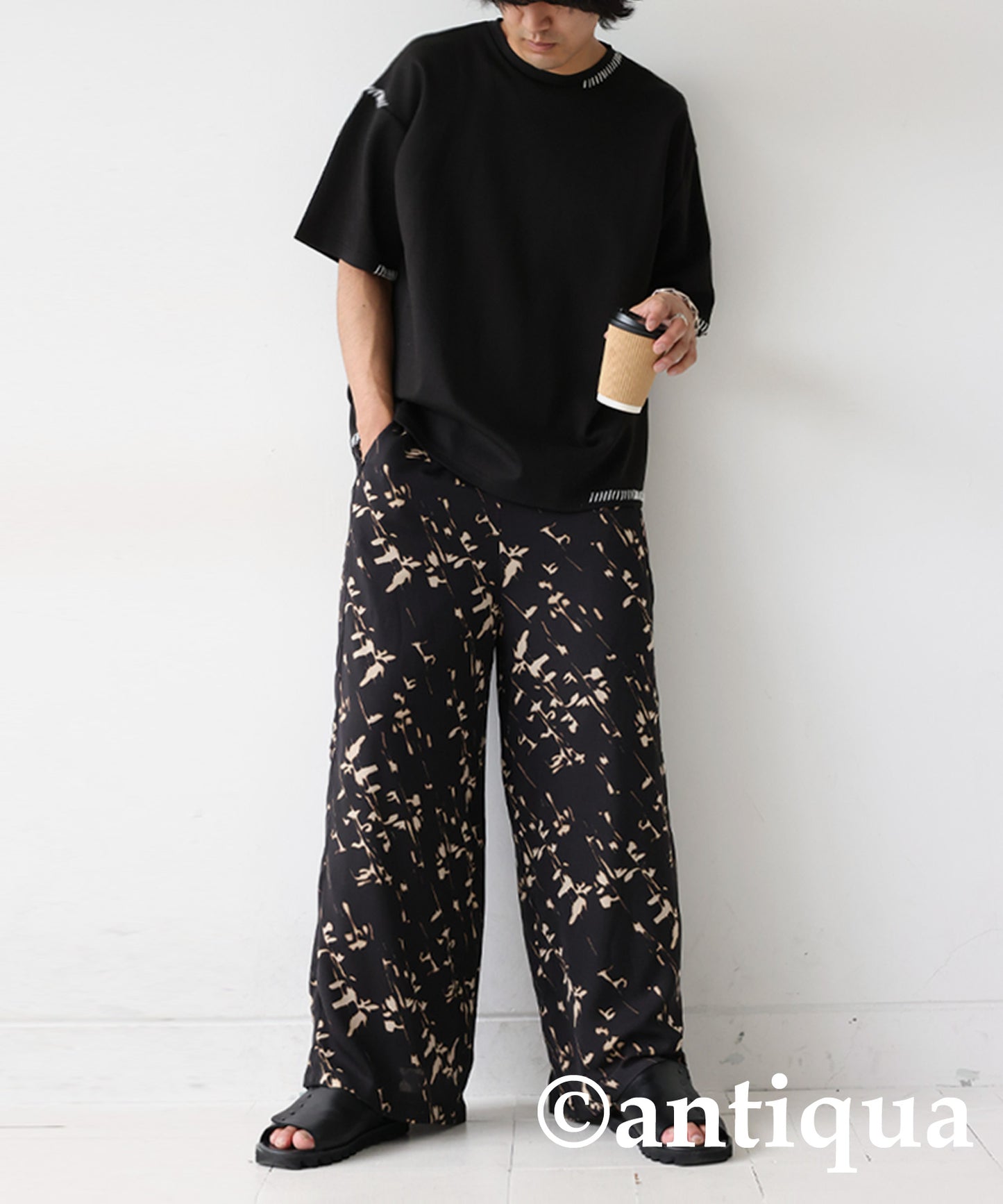 Patterned Pants Men's