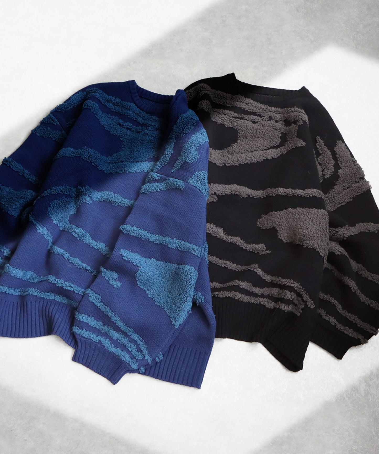 Loop Jacquard Knit Men's