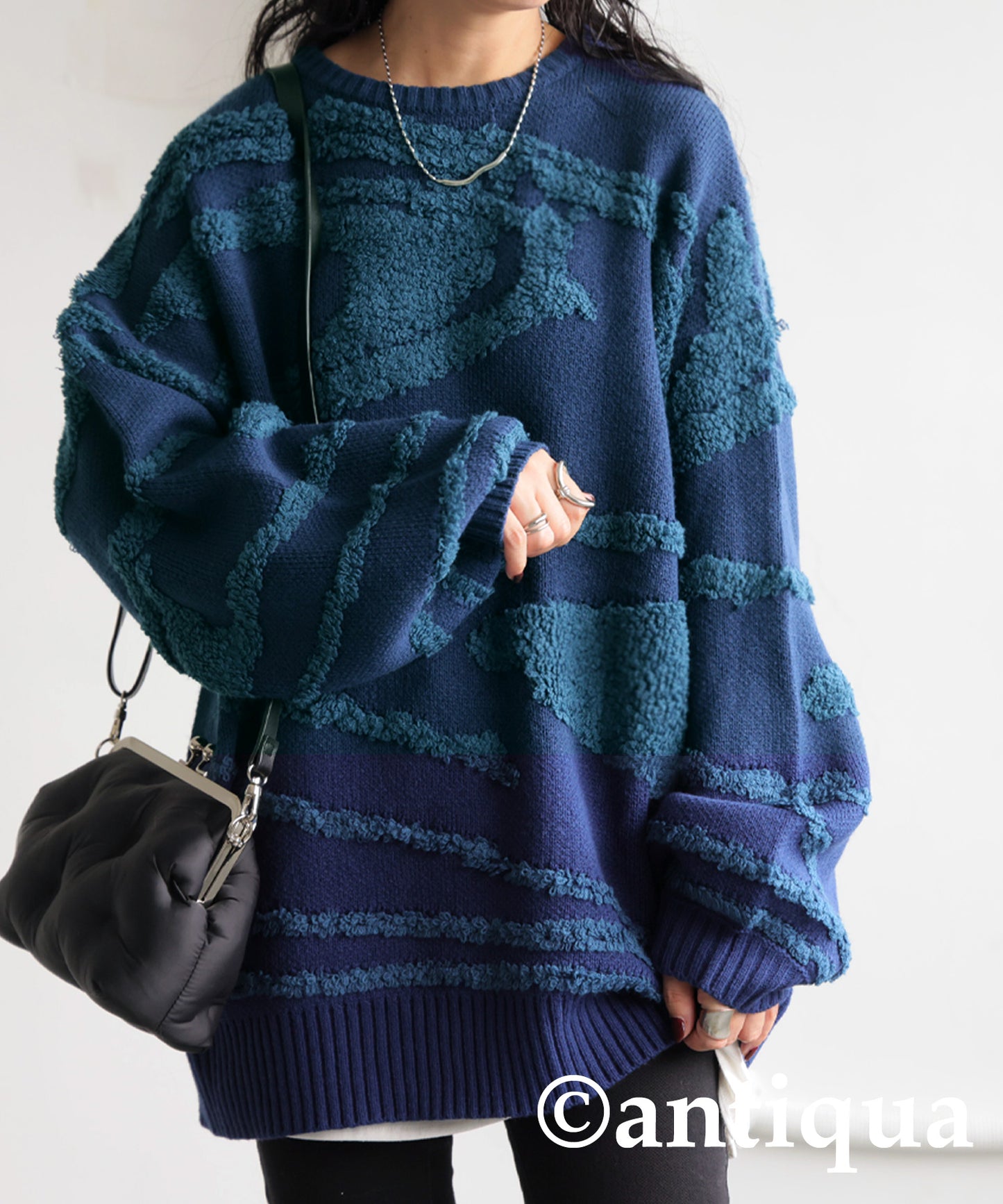 Loop Jacquard Knit Ladies