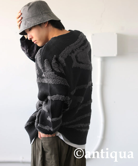 Loop Jacquard Knit Men's