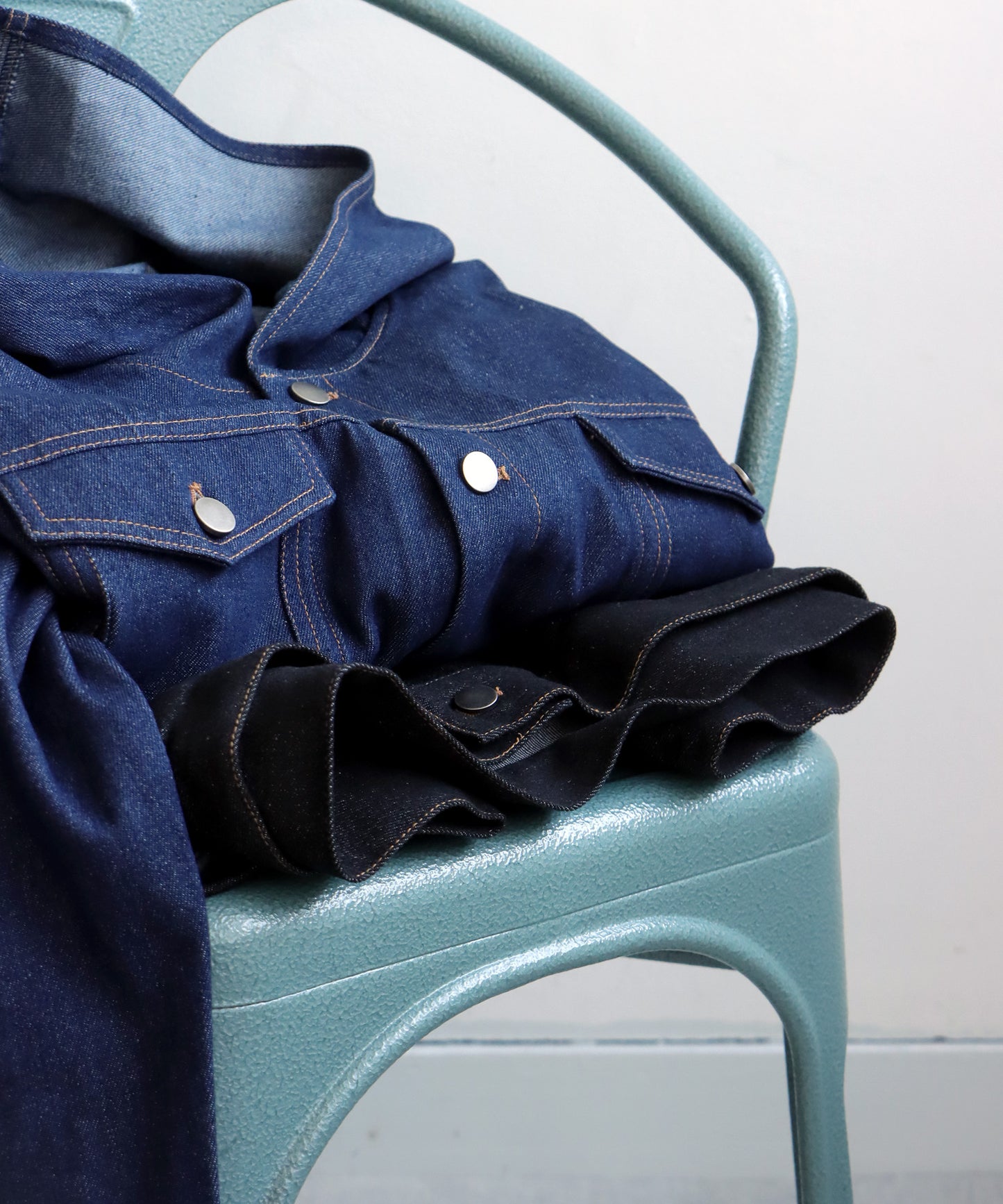 Hood Denim Jacket Ladies