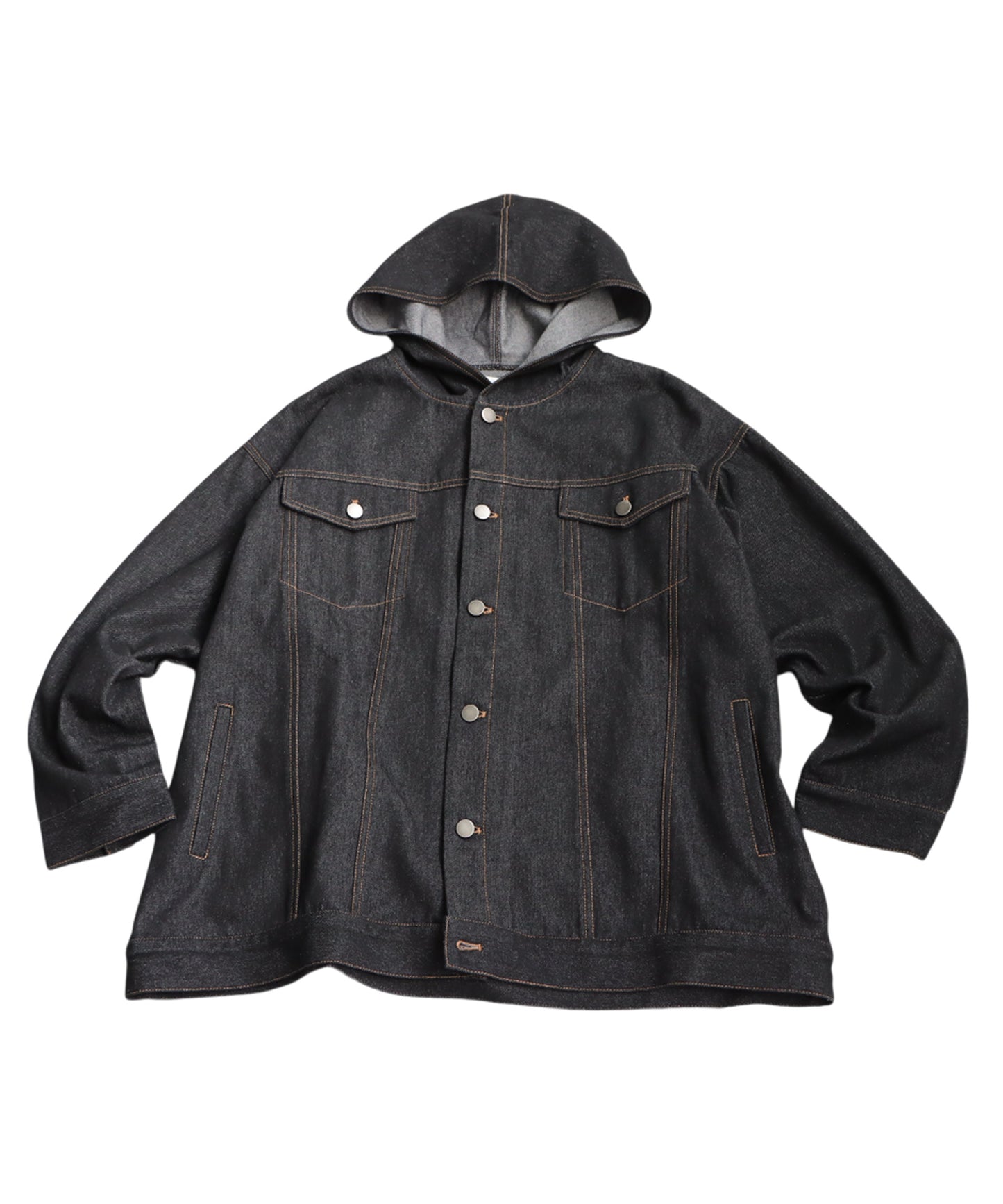 Hood Denim Jacket Ladies