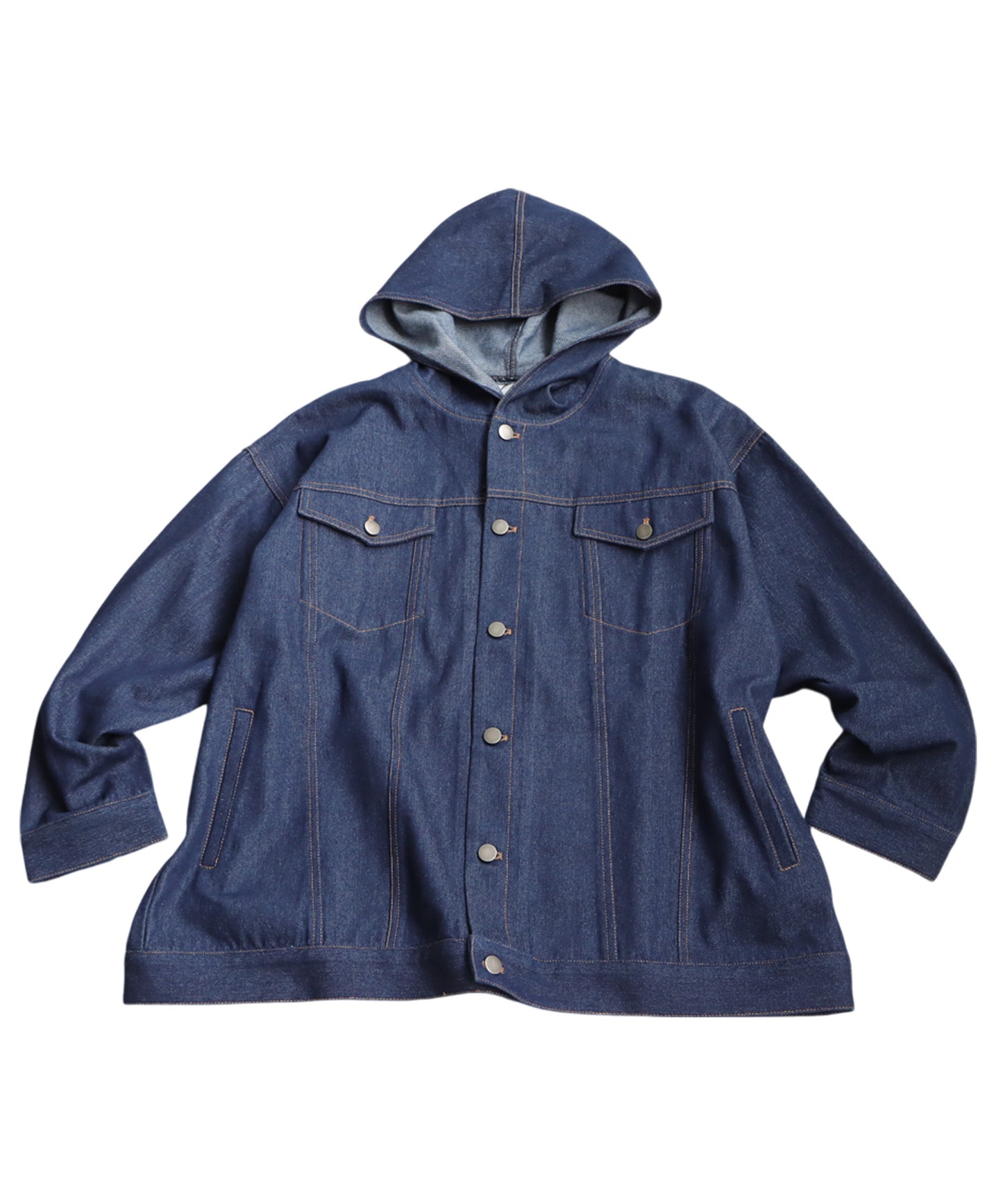 Hood Denim Jacket Ladies