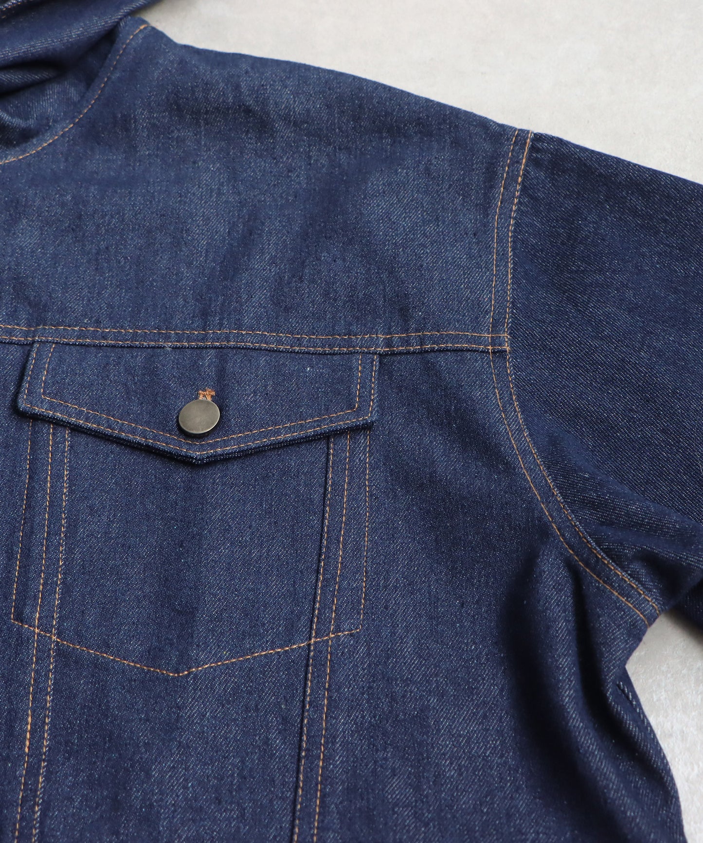 Hood Denim Jacket Ladies