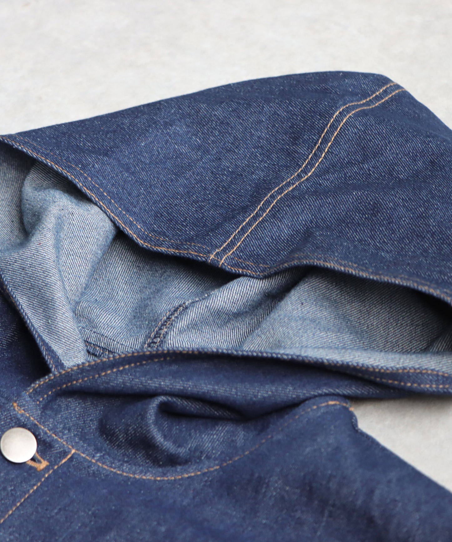 Hood Denim Jacket Ladies