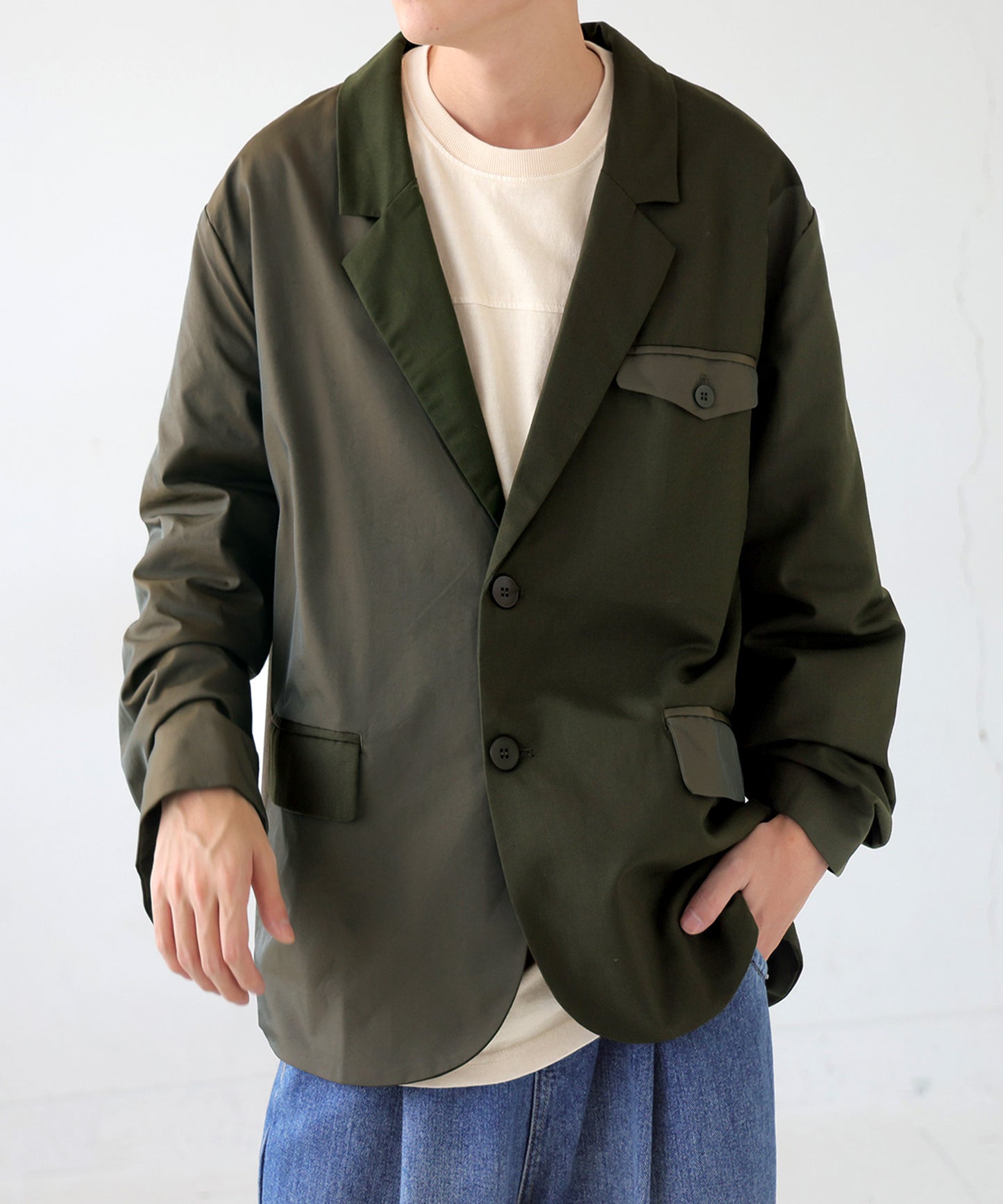 Chambray Stocking Jacket Men's