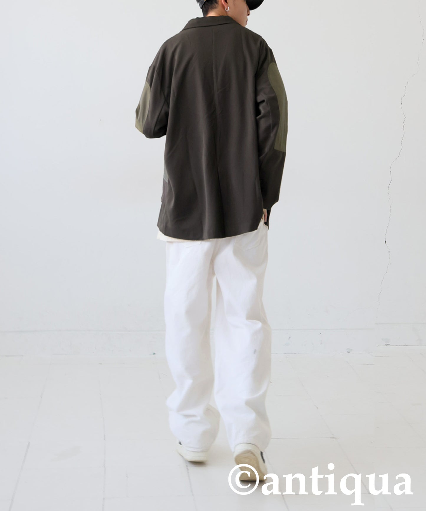 Rib Switching Jacket Men's