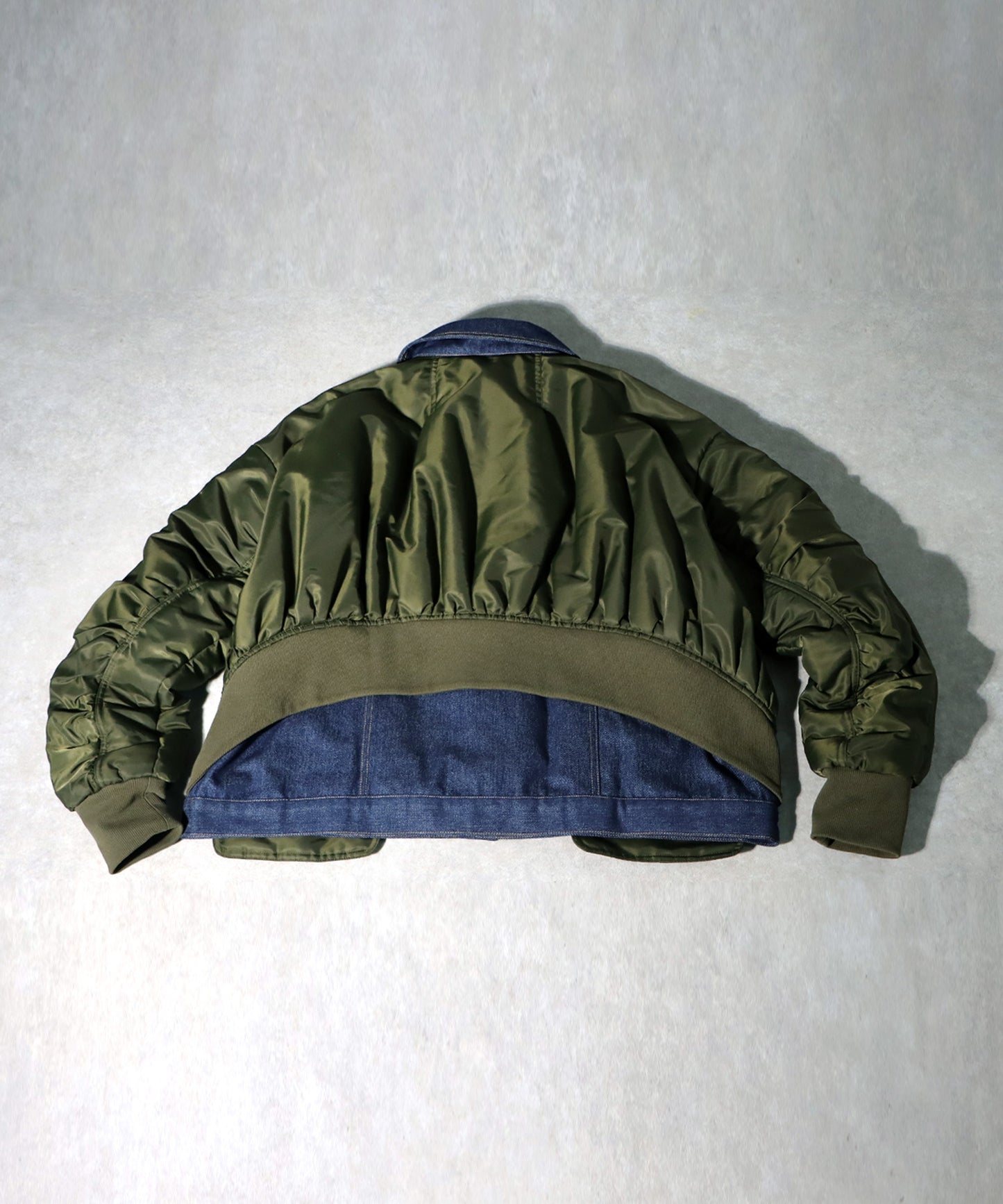 Denim Switching Outerwear Men's