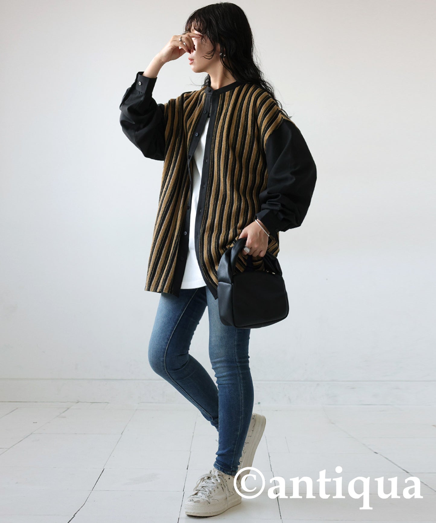 Docking Stripe Knit Ladies