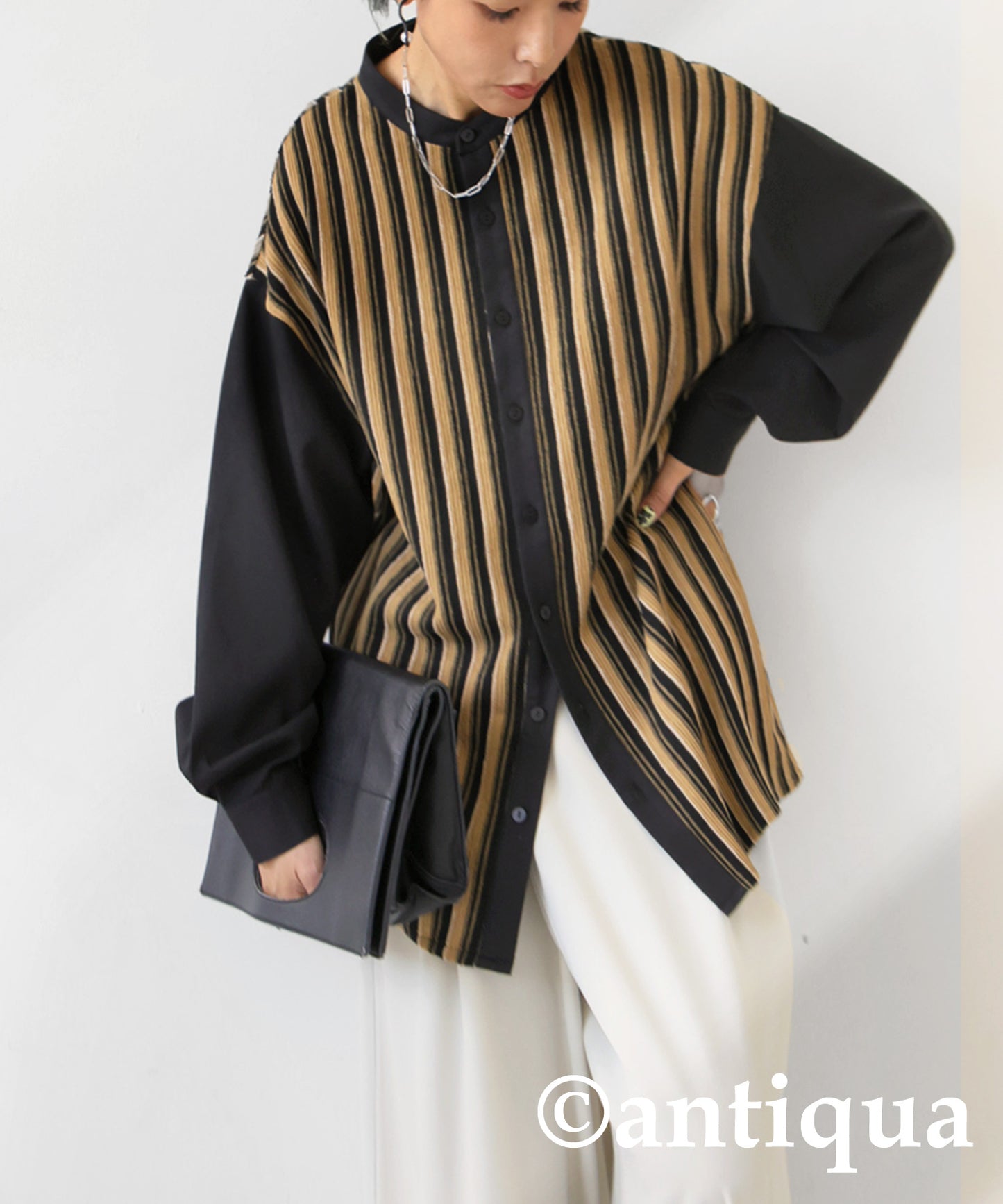 Docking Stripe Knit Ladies