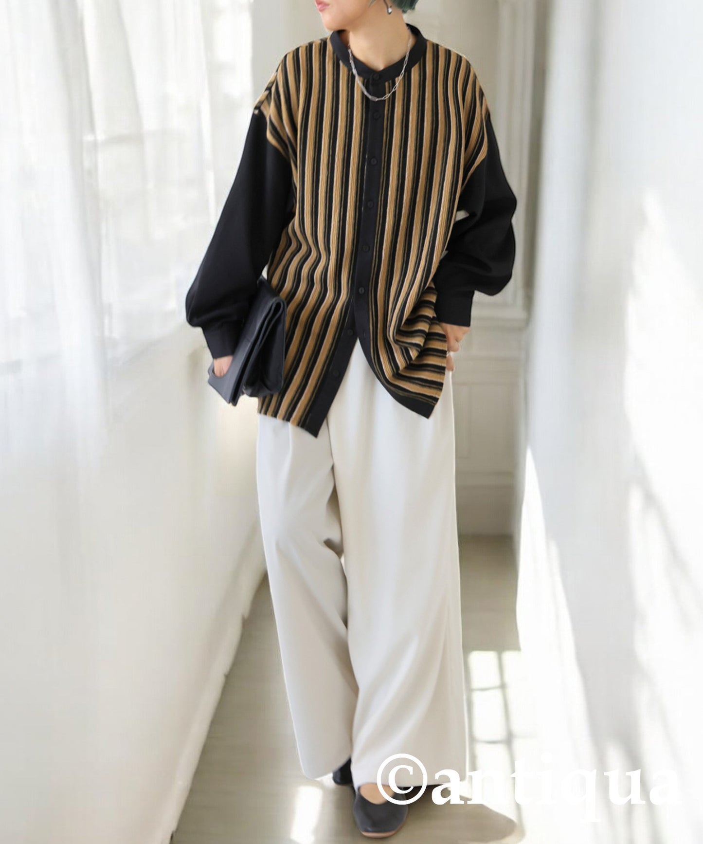 Docking Stripe Knit Ladies