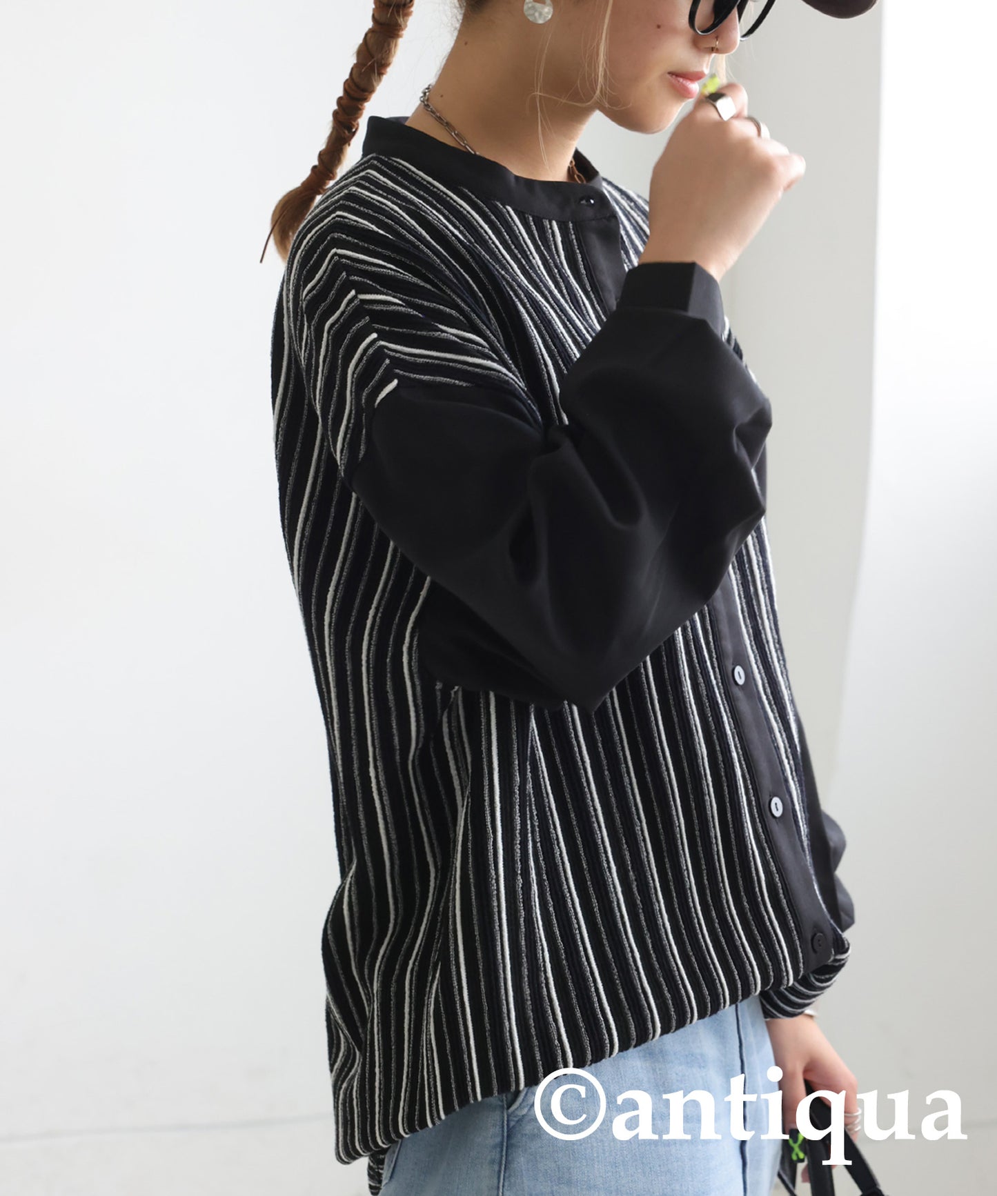 Docking Stripe Knit Ladies