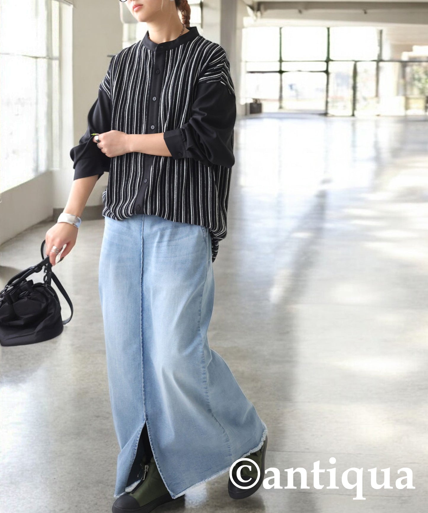 Docking Stripe Knit Ladies