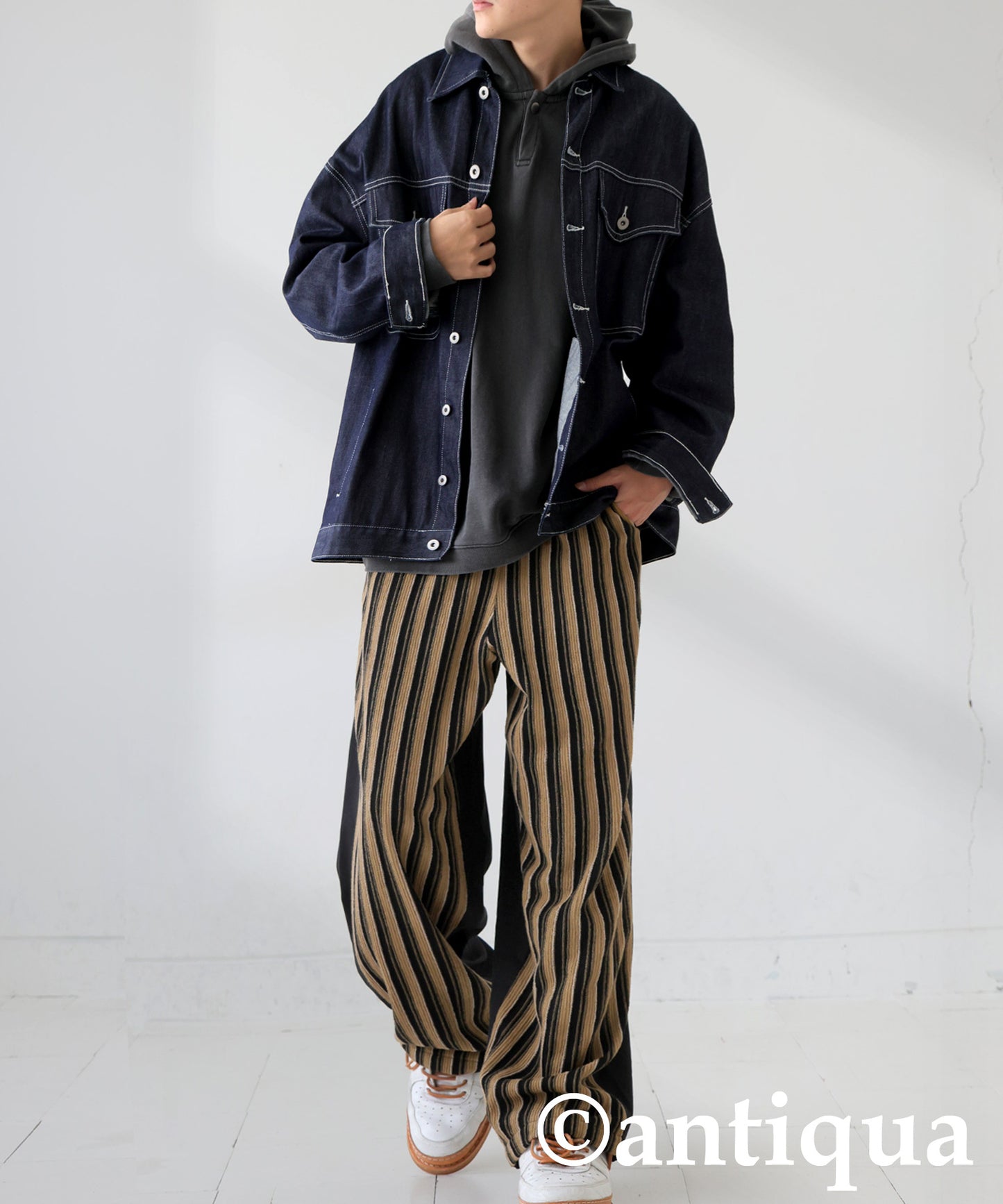 Docking Striped Knit Pants Men's