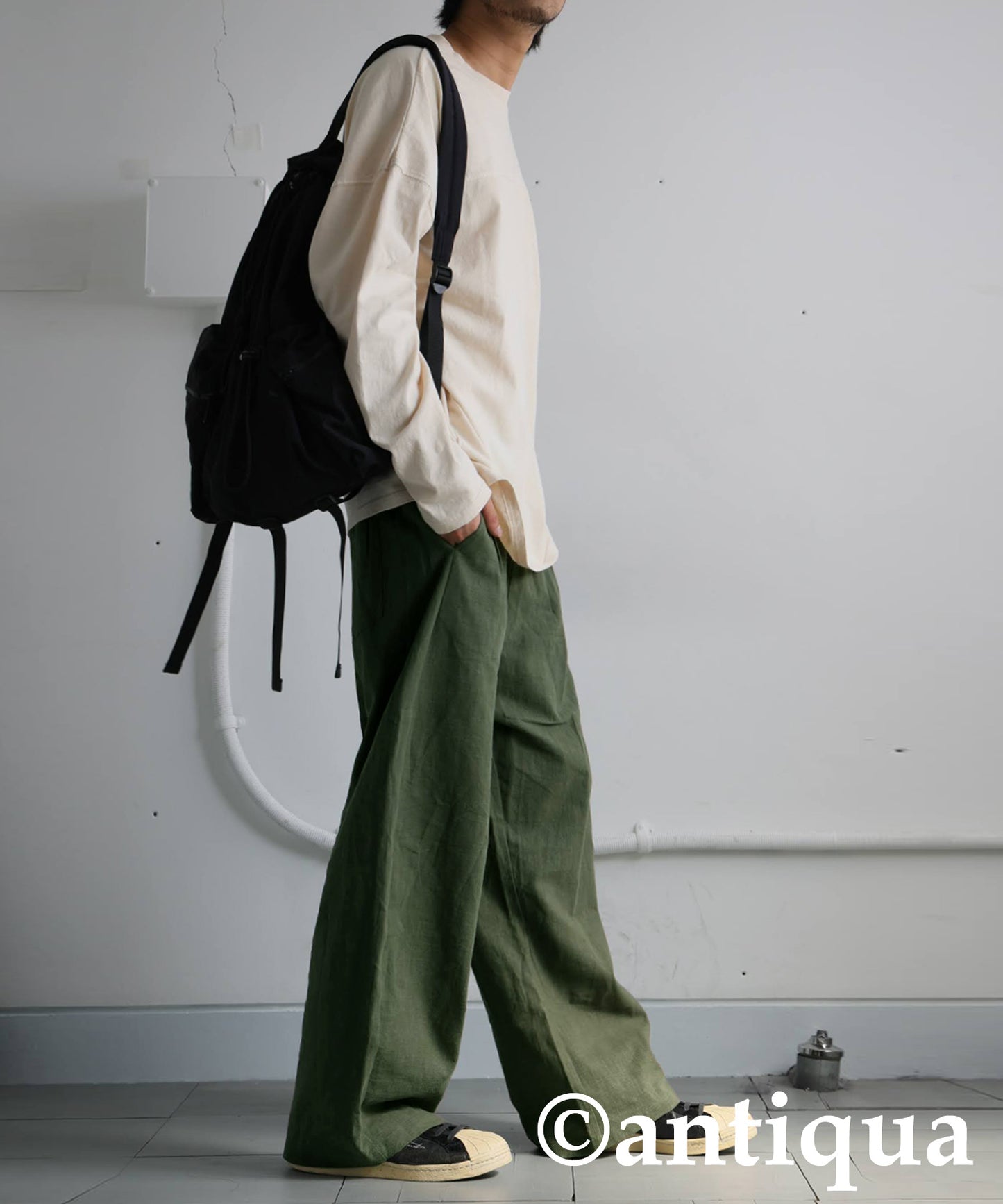 Cotton Linen Pants Men's