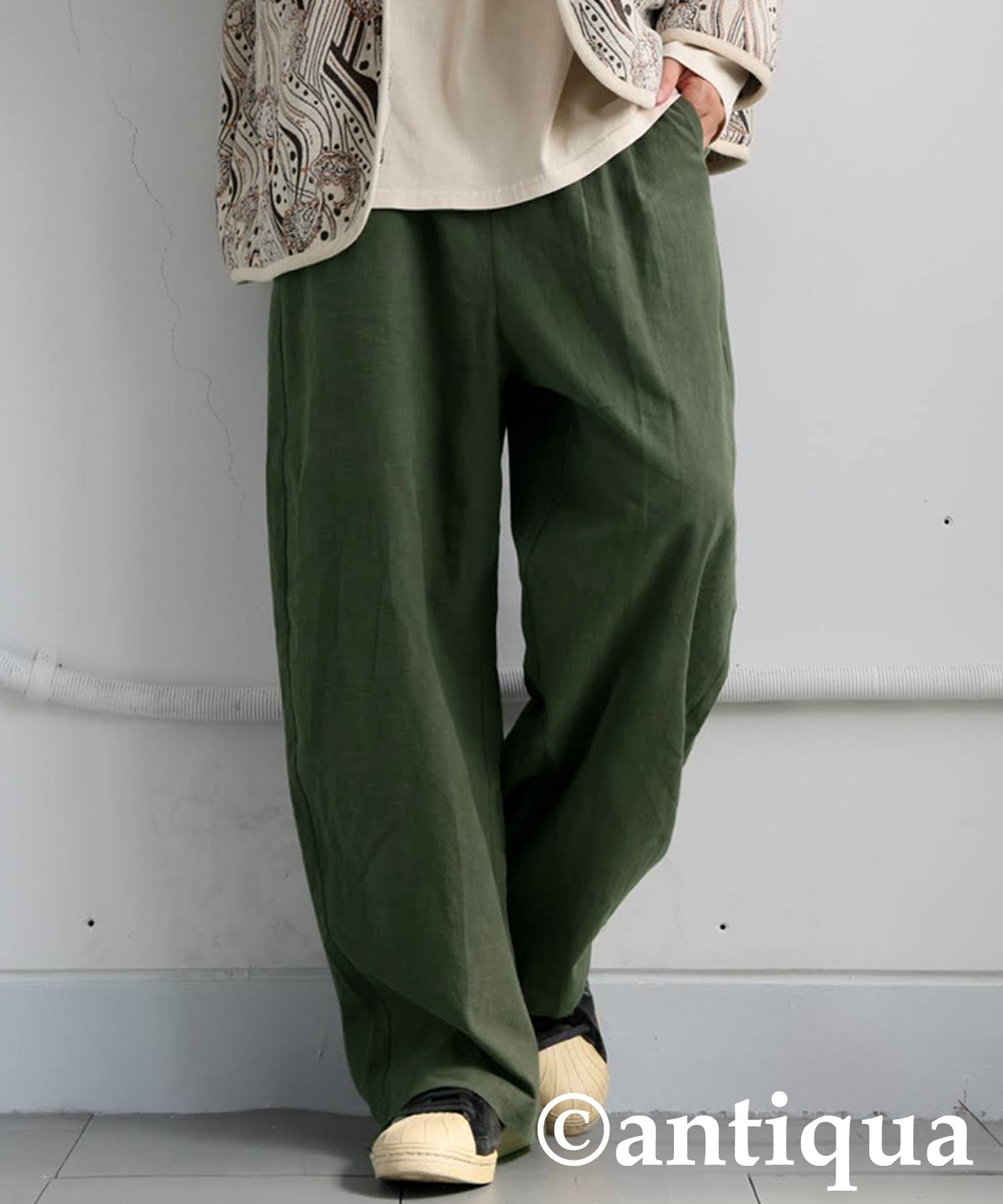 Cotton Linen Pants Men's