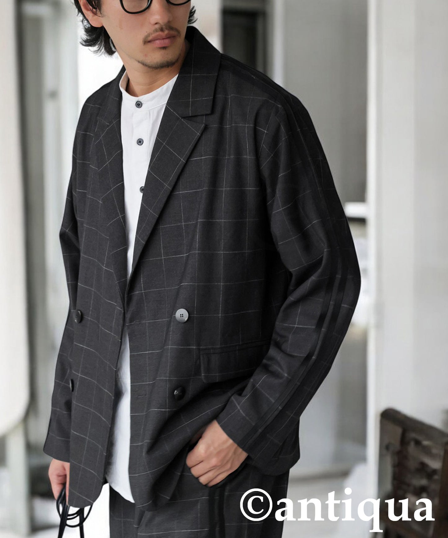 Check Line Jacket Men's