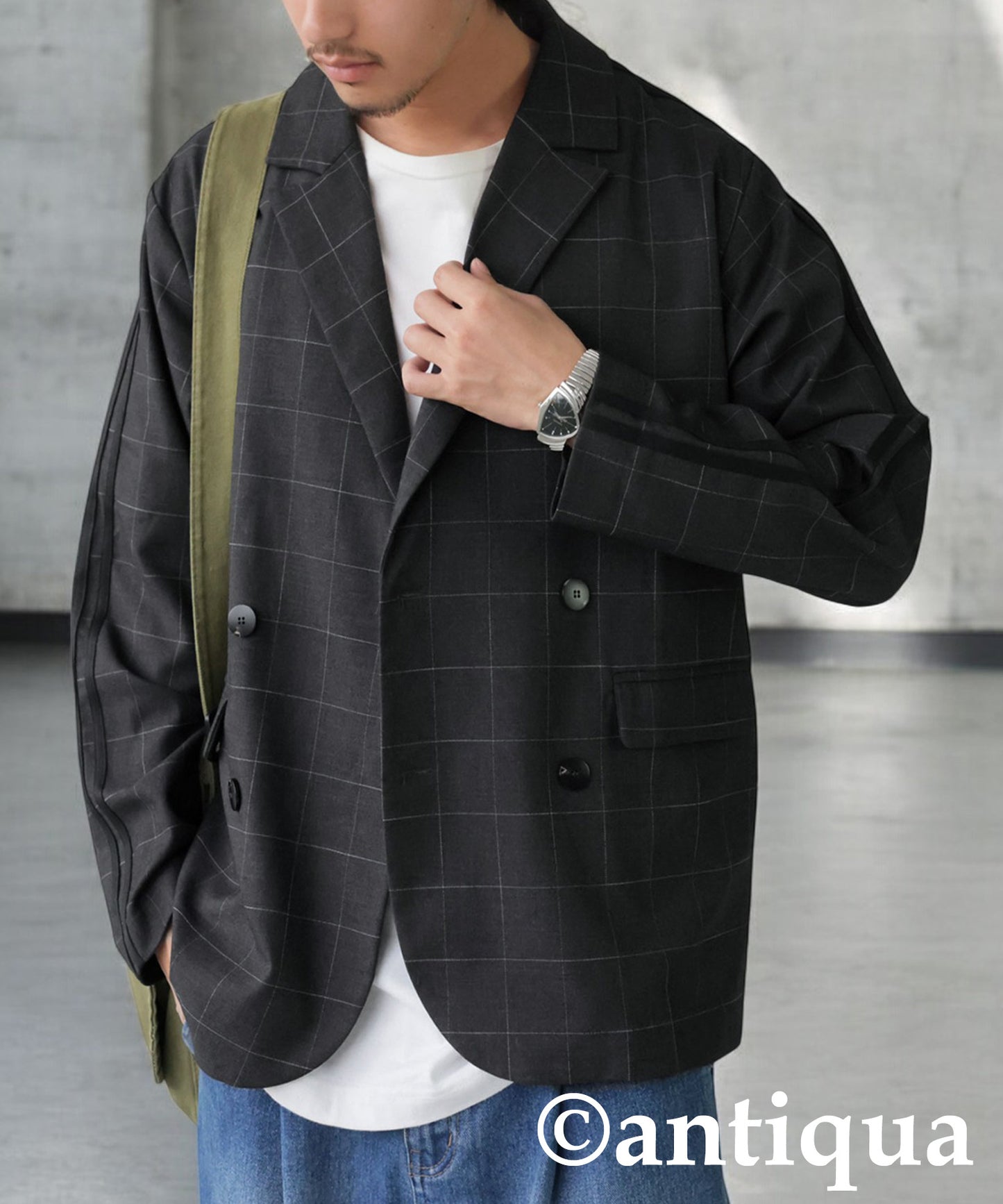 Check Line Jacket Men's