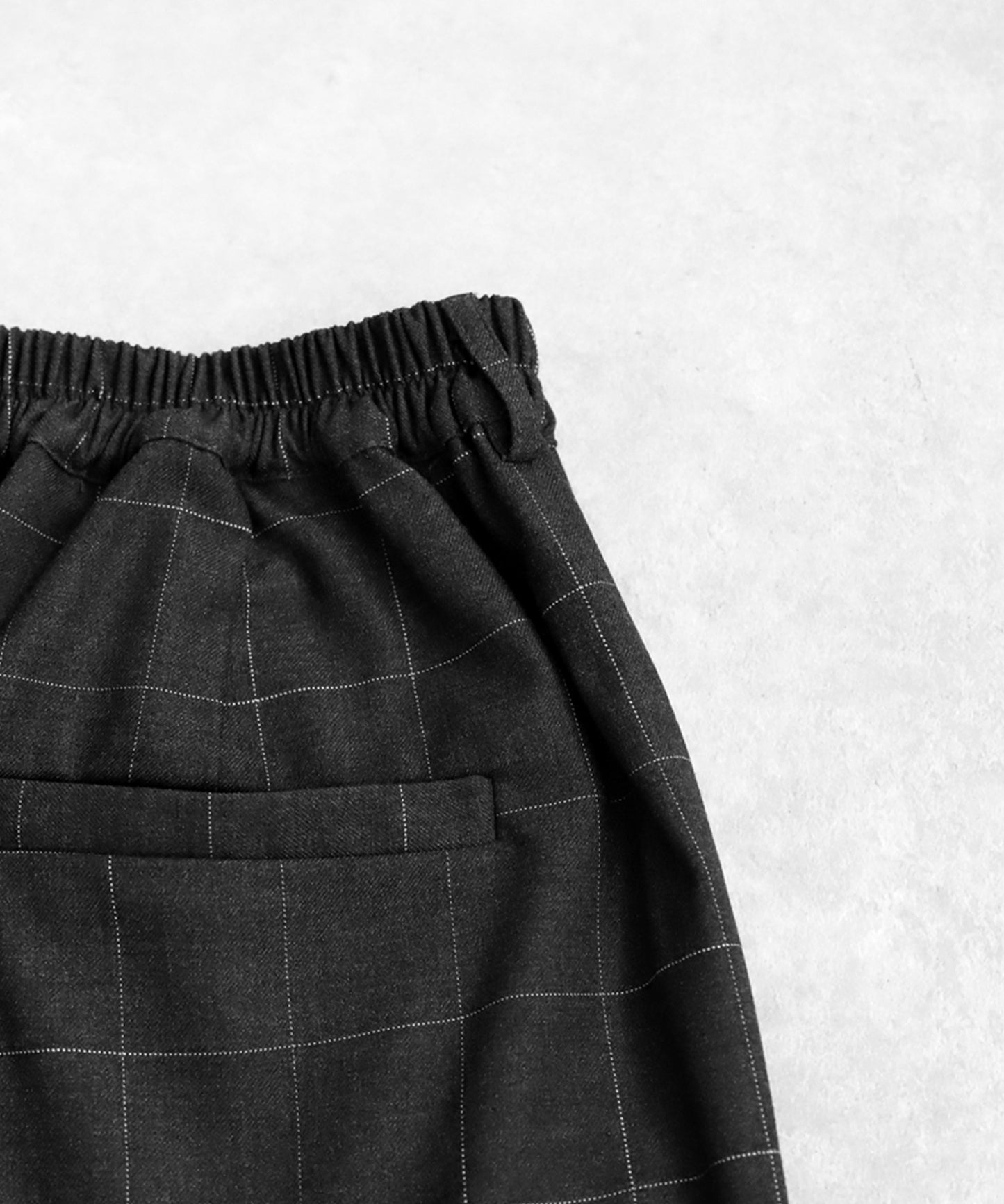 Plaid Line Pants Men's