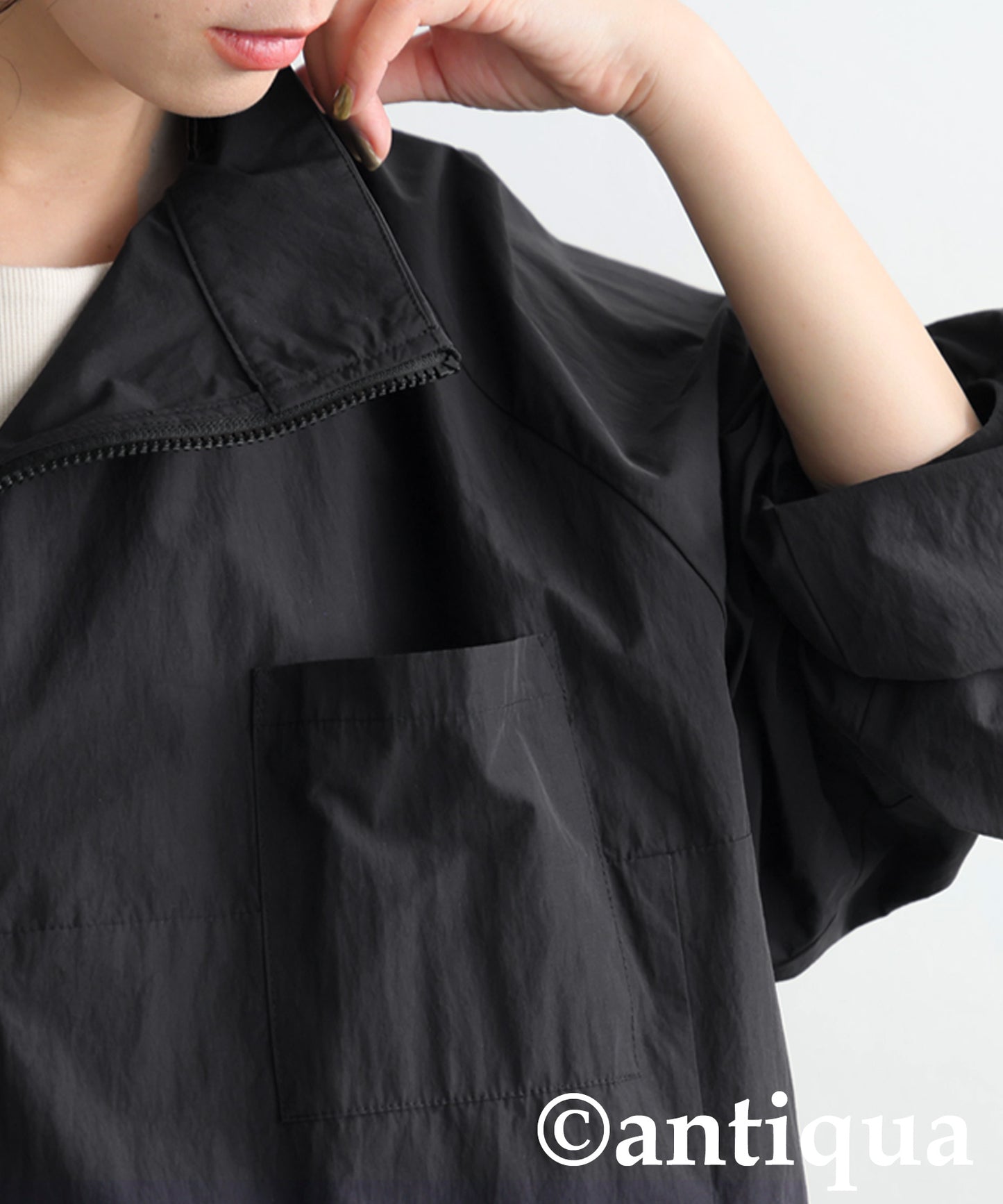 Asymmetrical Zipper Tops Ladies