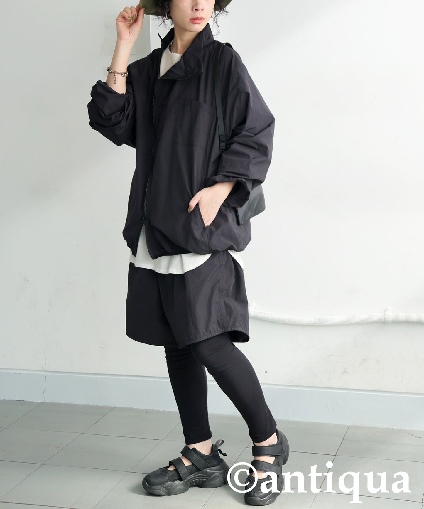 Asymmetrical Zipper Tops Ladies