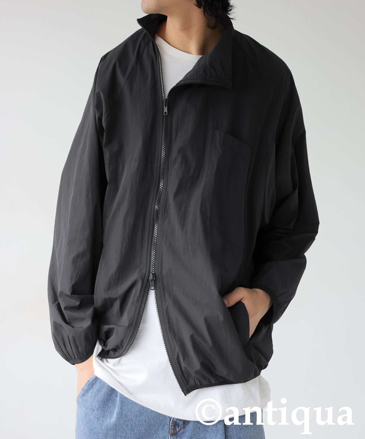 Asymmetrical Zipper Tops Men's