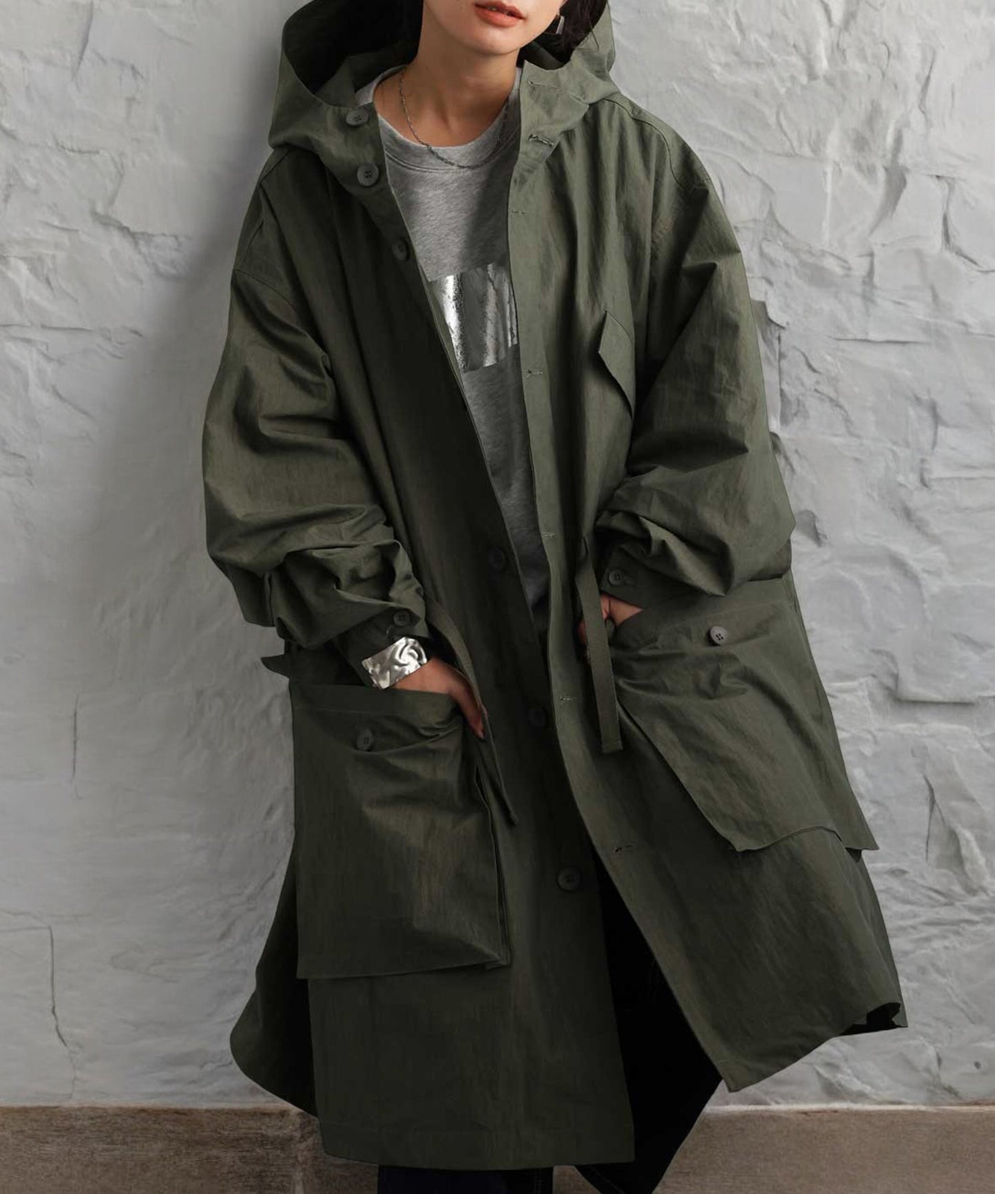 Hooded Outerwear Ladies