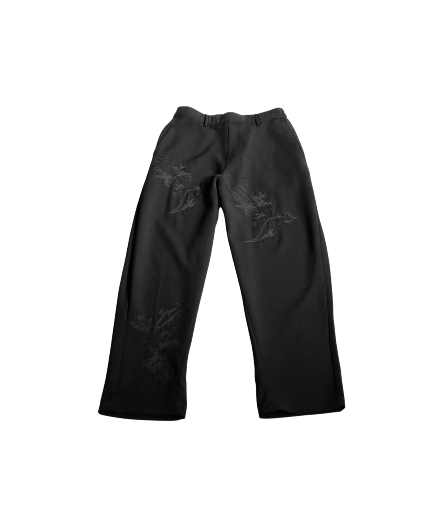 Embroidered Tapered Pants Ladies