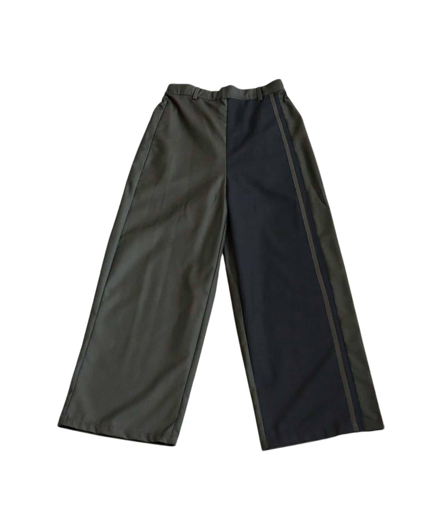 Color Switching Line Pants Men's