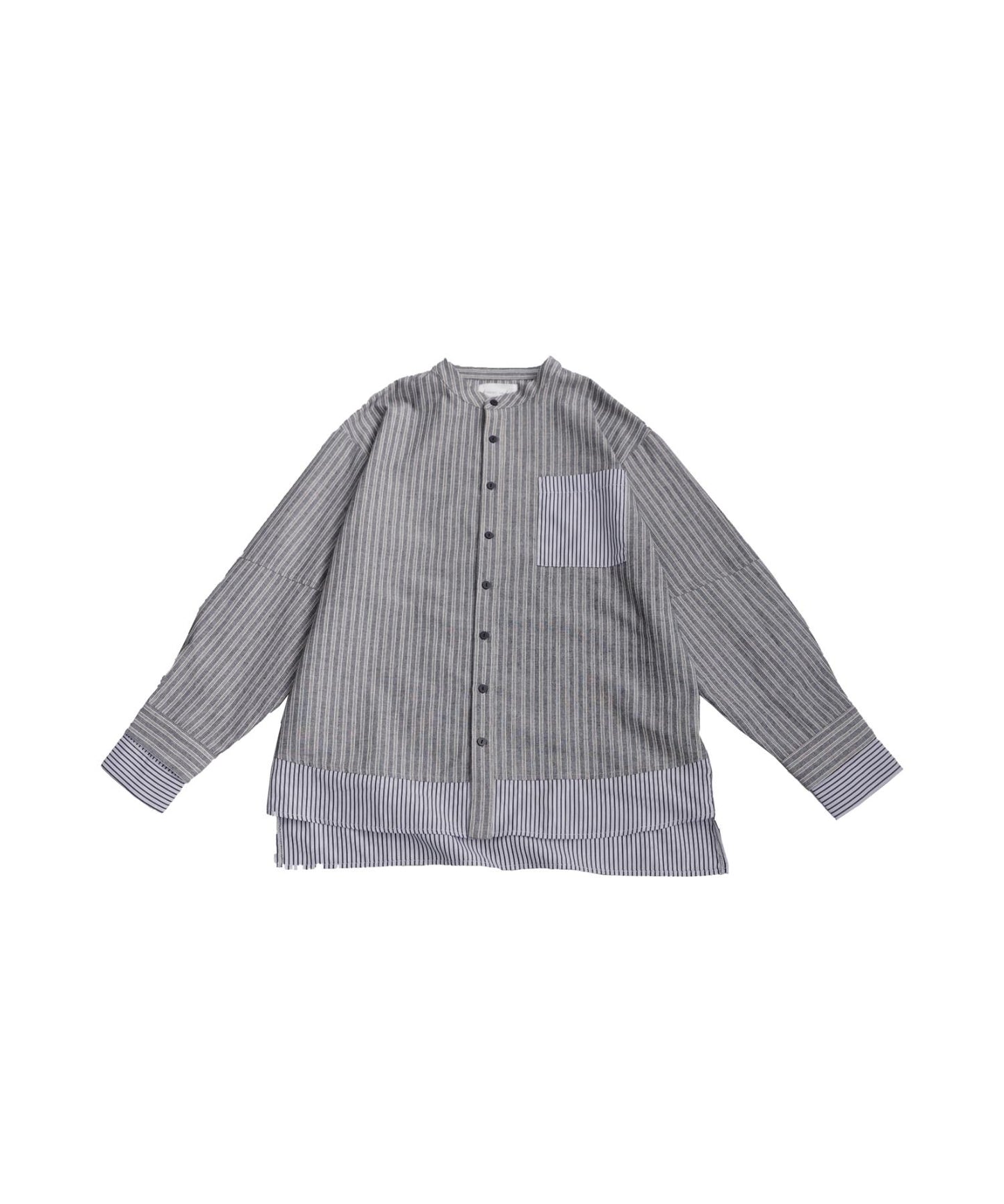 Men's Layered Striped Shirt
