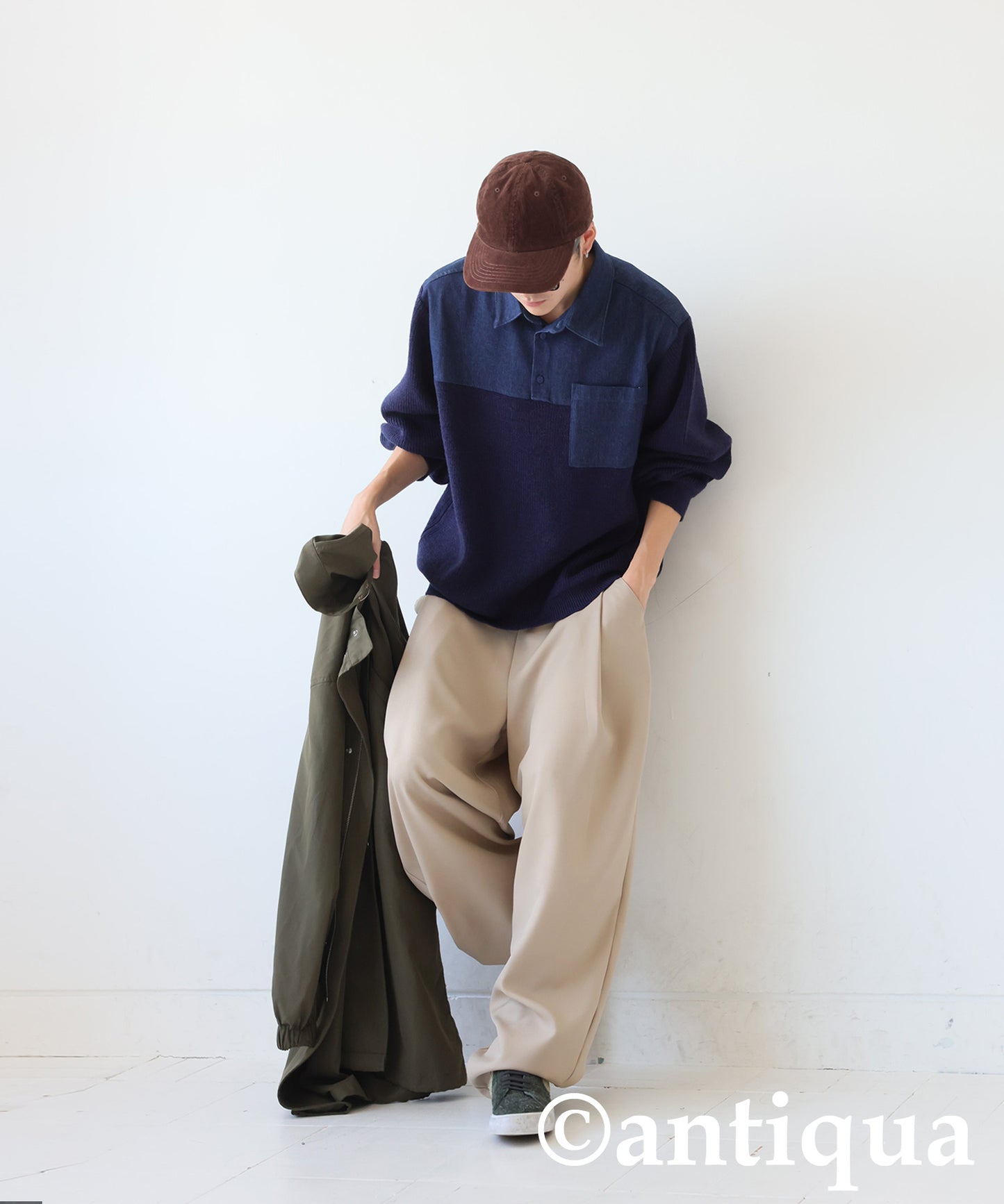 Denim Docking Knit Men's