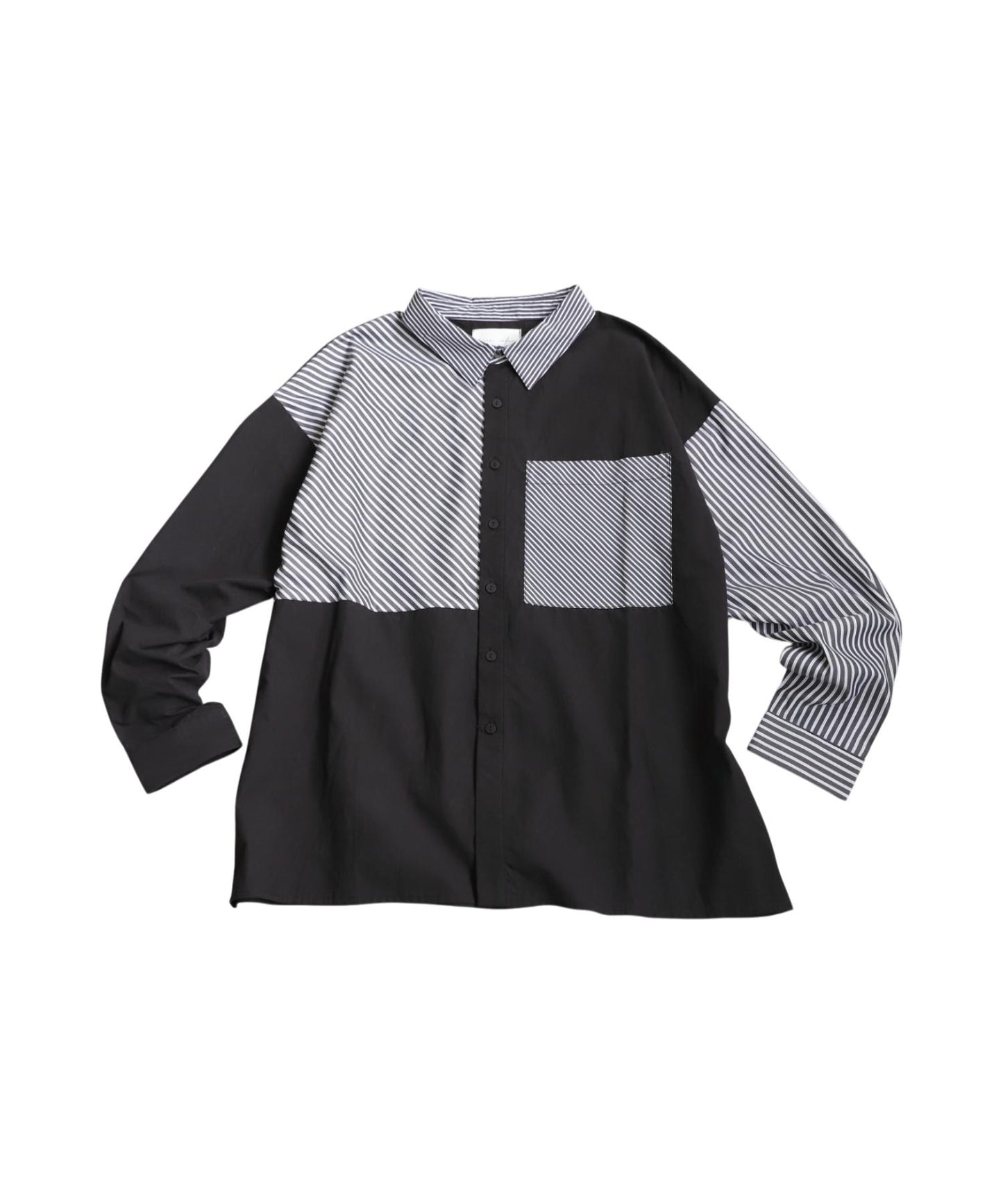 Ladies Design Striped Shirt