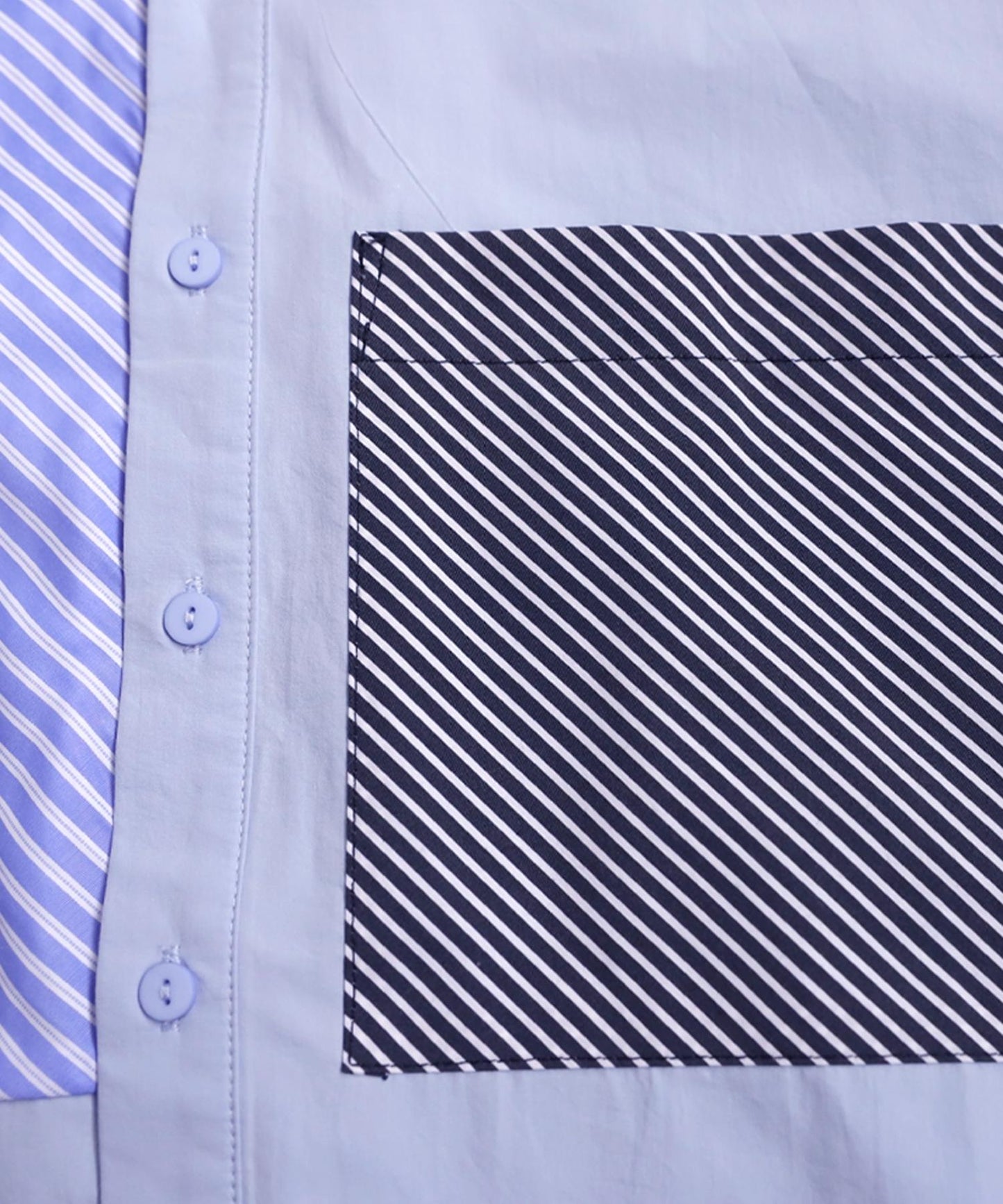 Ladies Design Striped Shirt