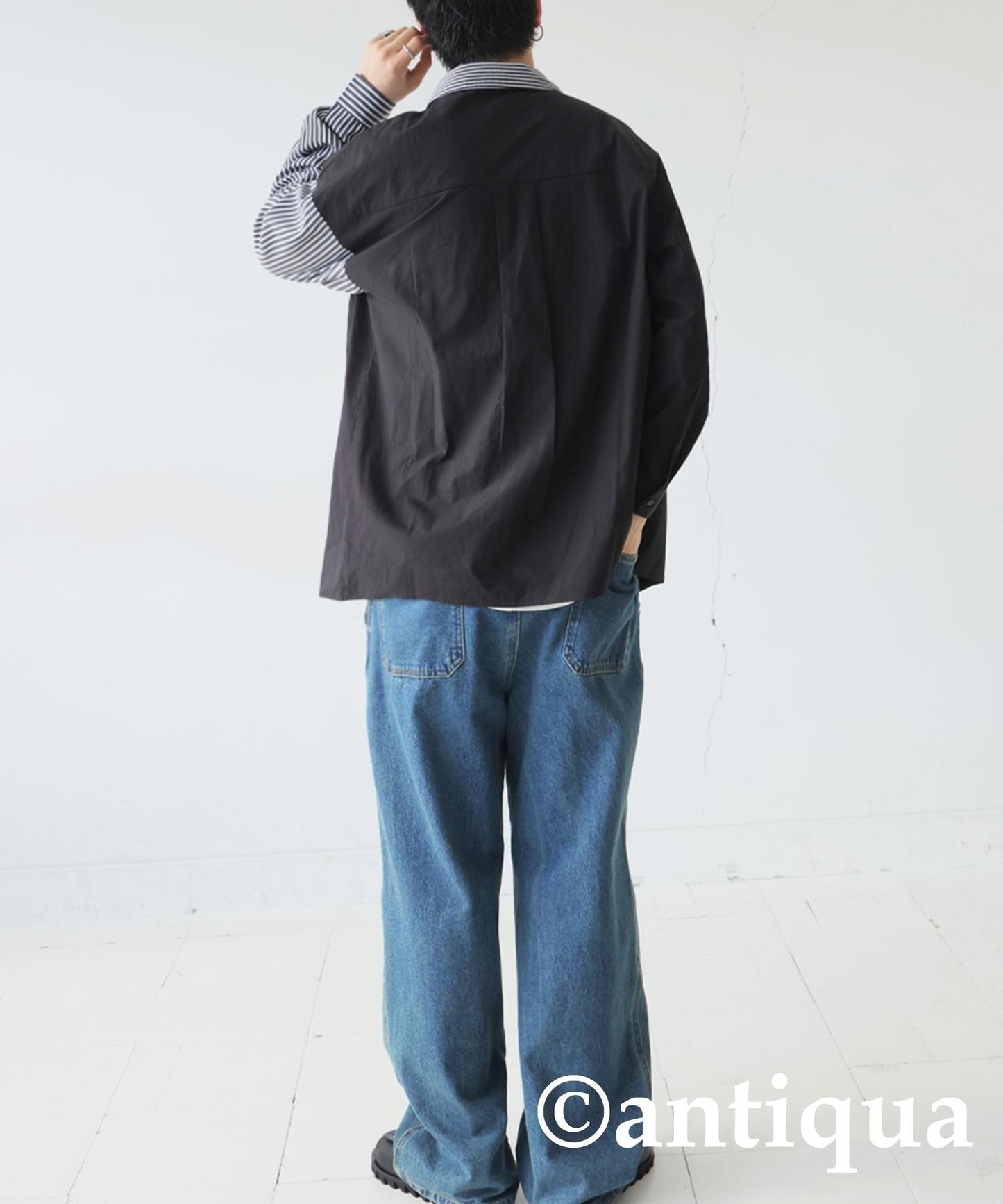 Men's Design Striped Shirt