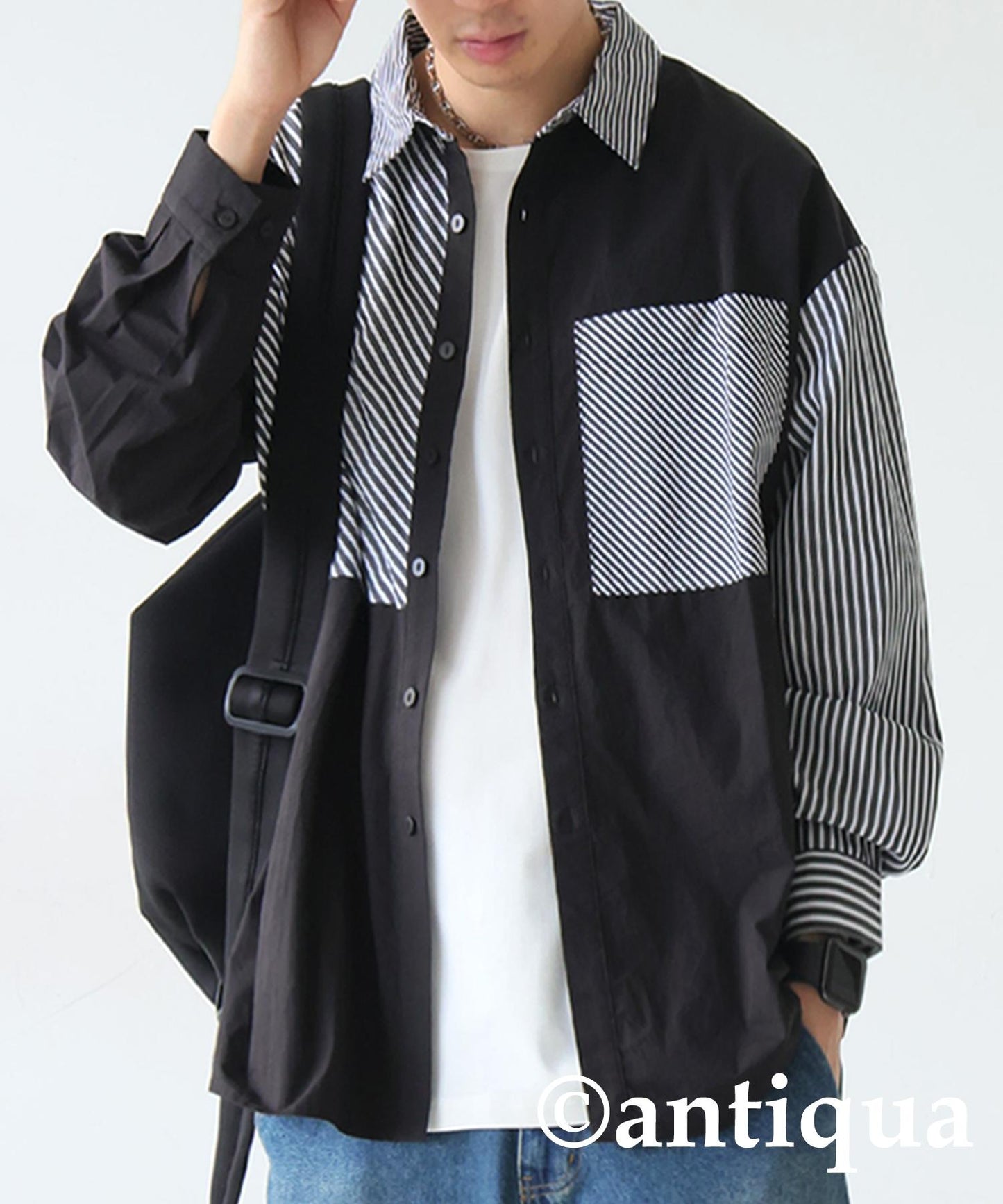 Men's Design Striped Shirt