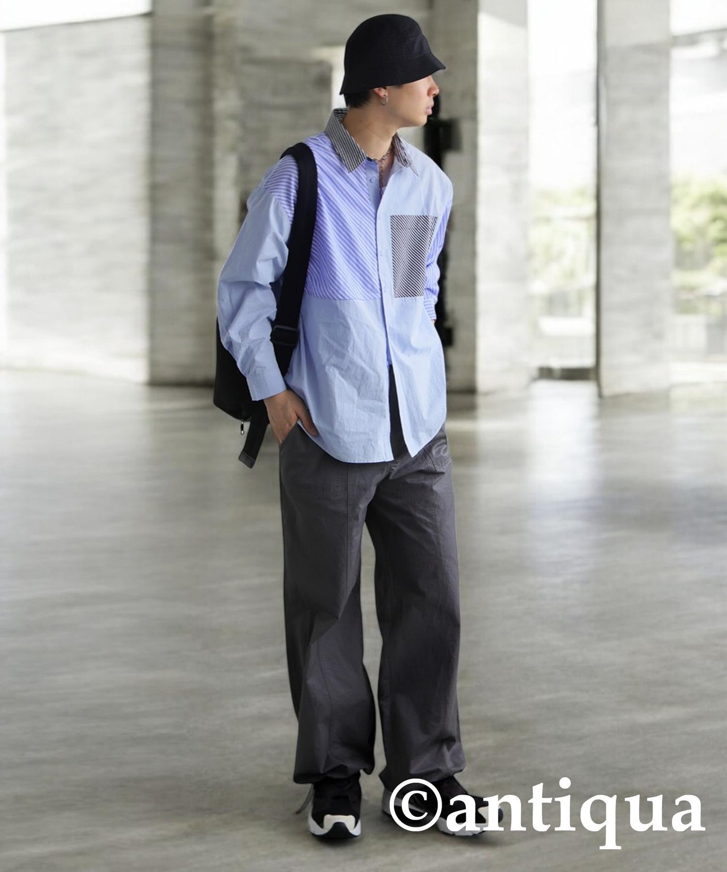 Men's Design Striped Shirt