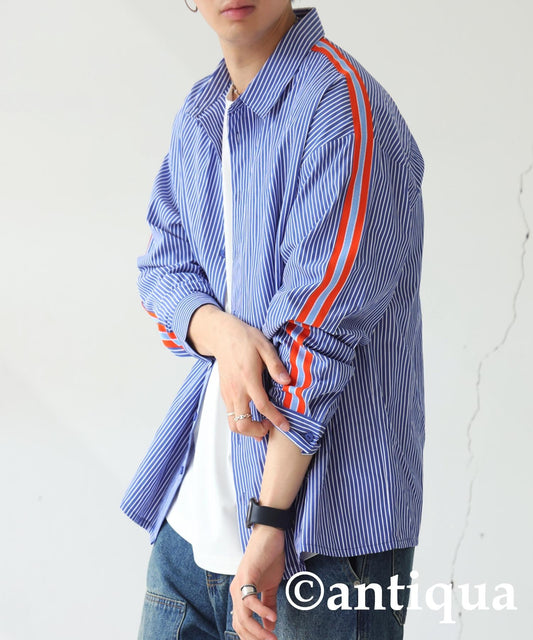 Men's Striped Line Shirt