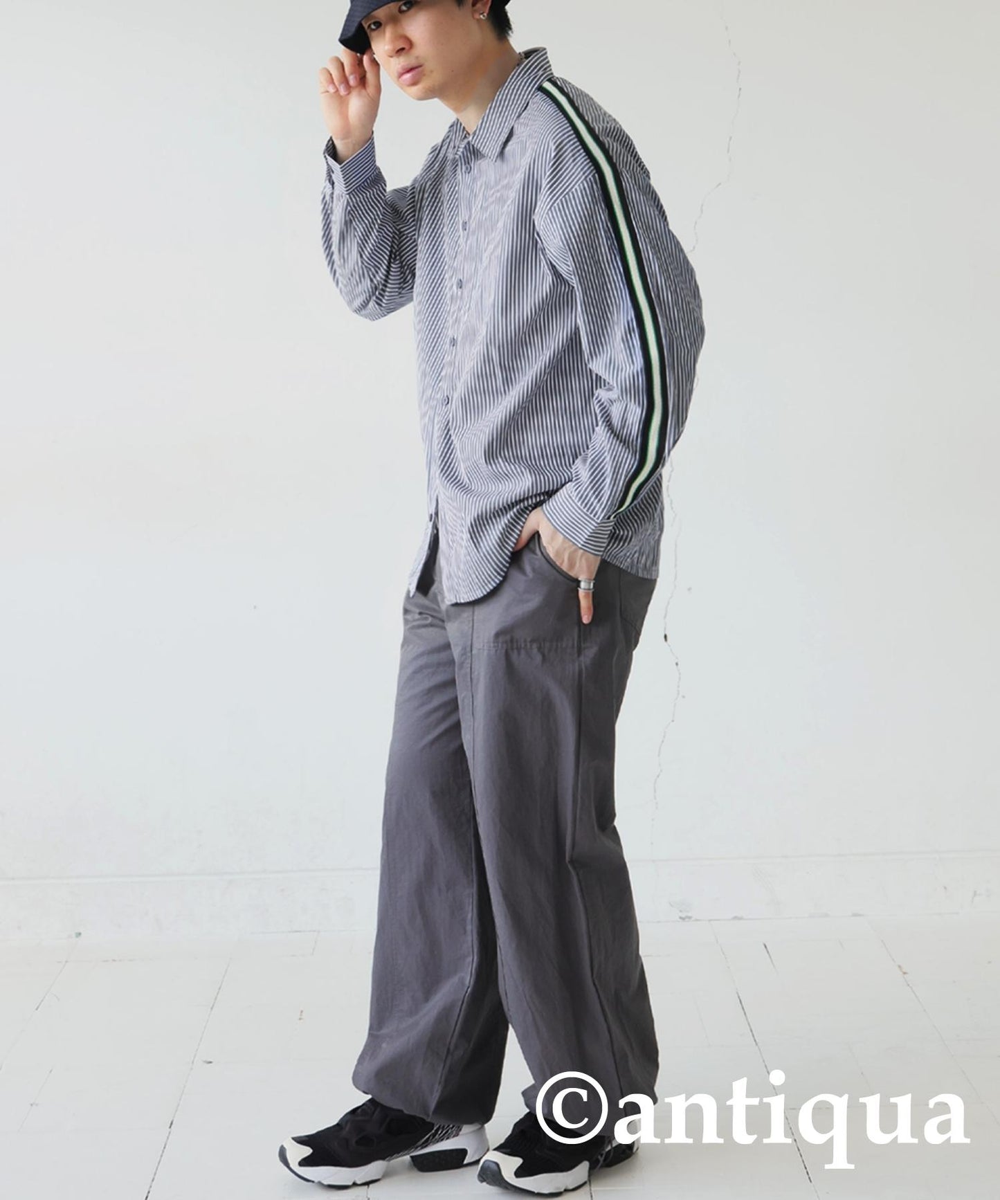 Men's Striped Line Shirt