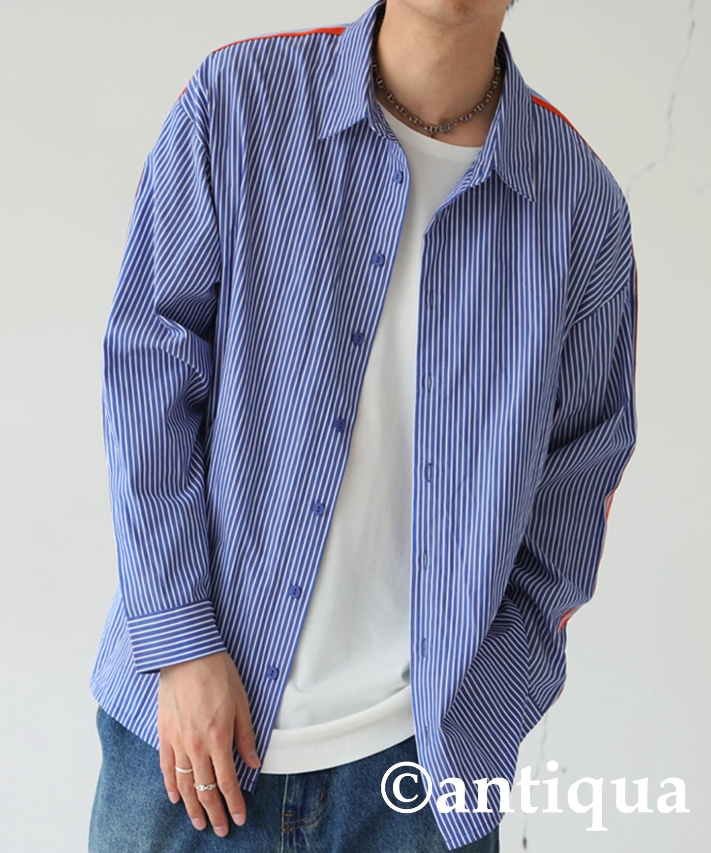 Men's Striped Line Shirt