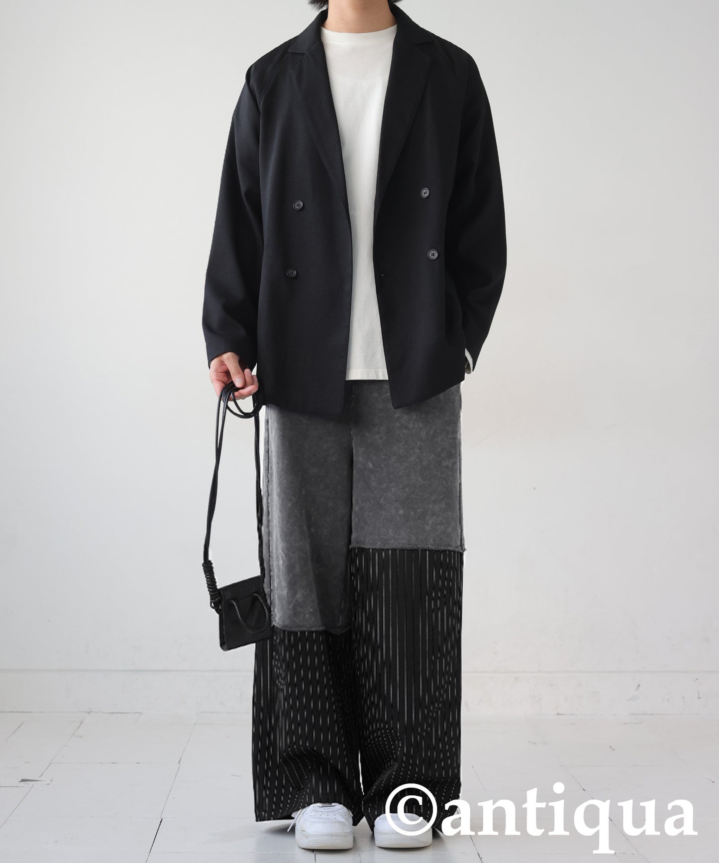 Vintage-style Striped Pants Men’s