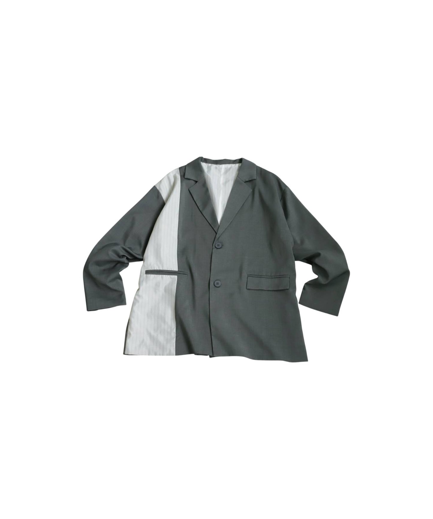 Switched Striped Jacket Men's