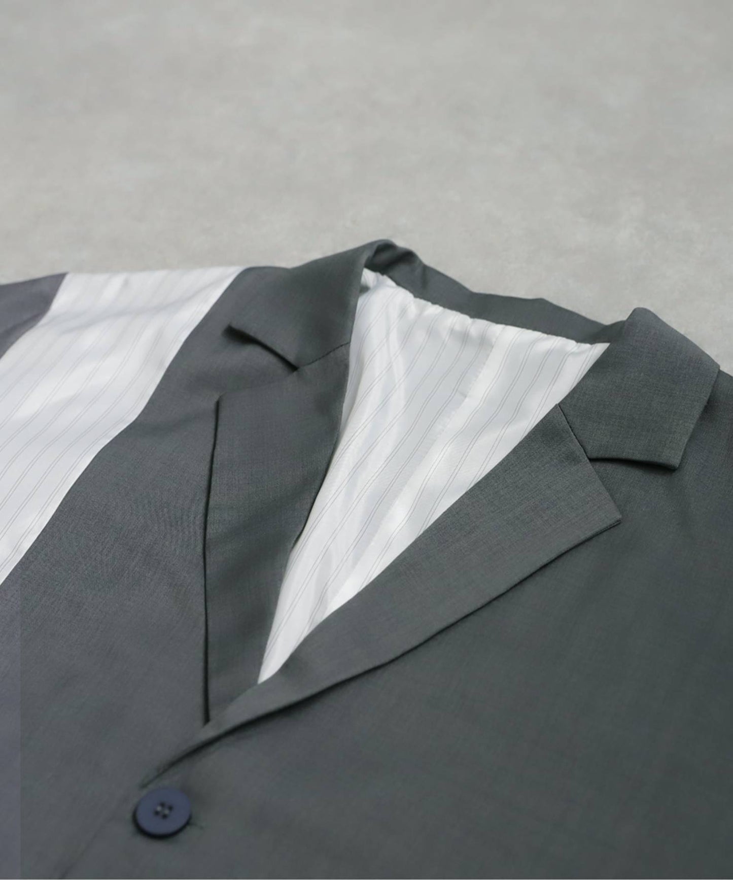 Switched Striped Jacket Men's