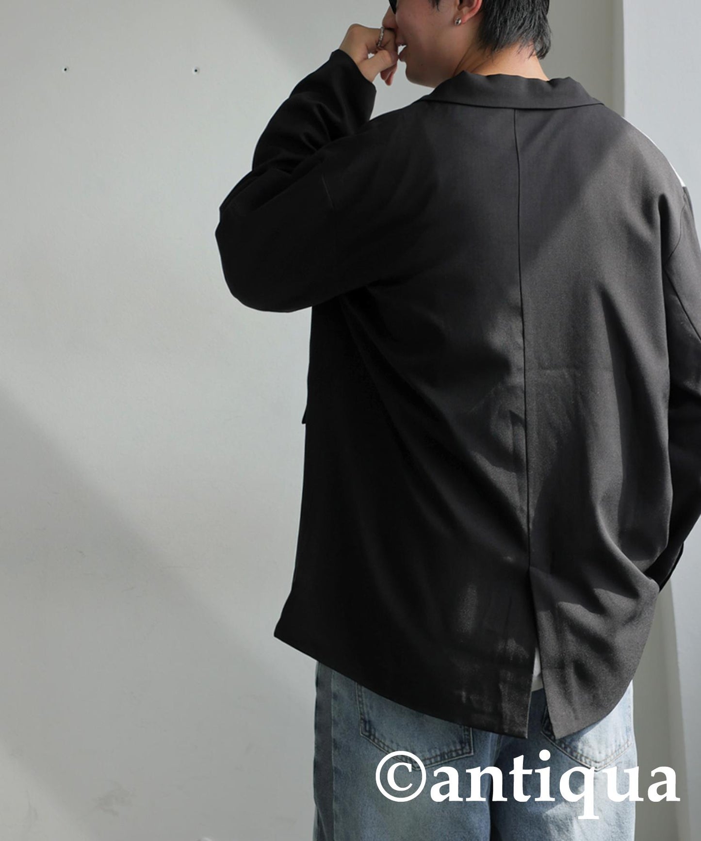 Switched Striped Jacket Men's