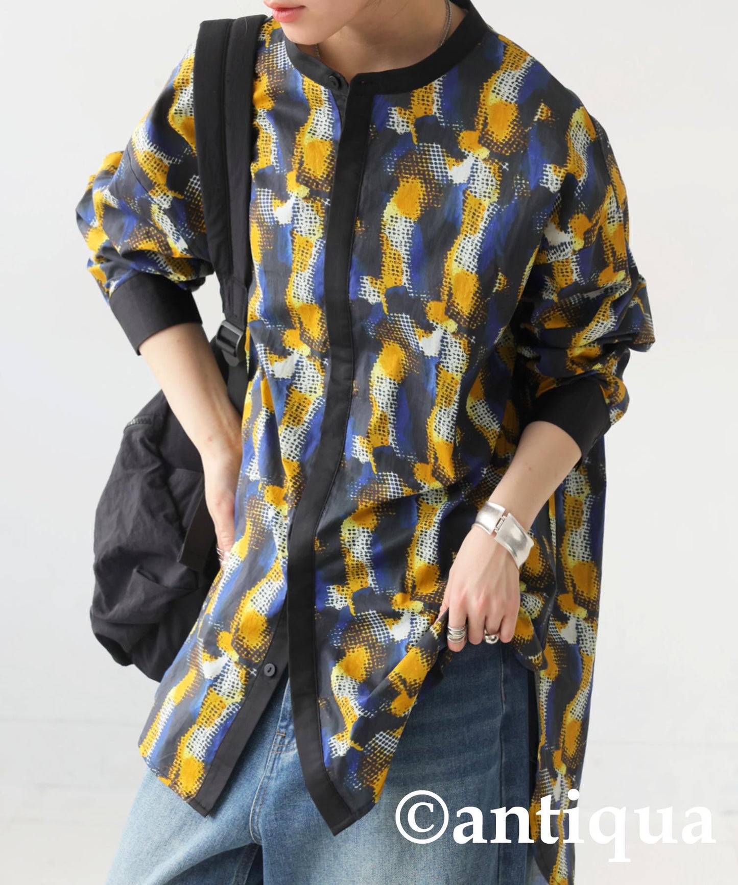 Ladies Art Print Shirt