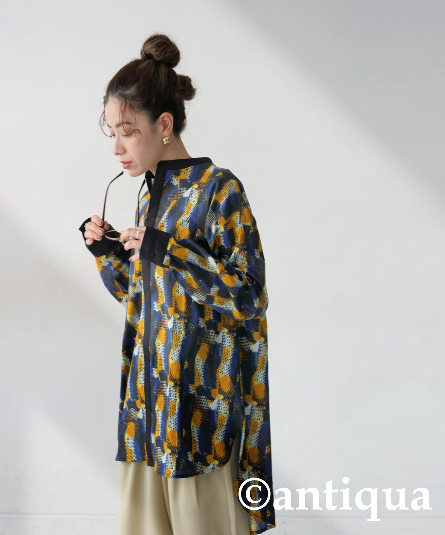 Ladies Art Print Shirt