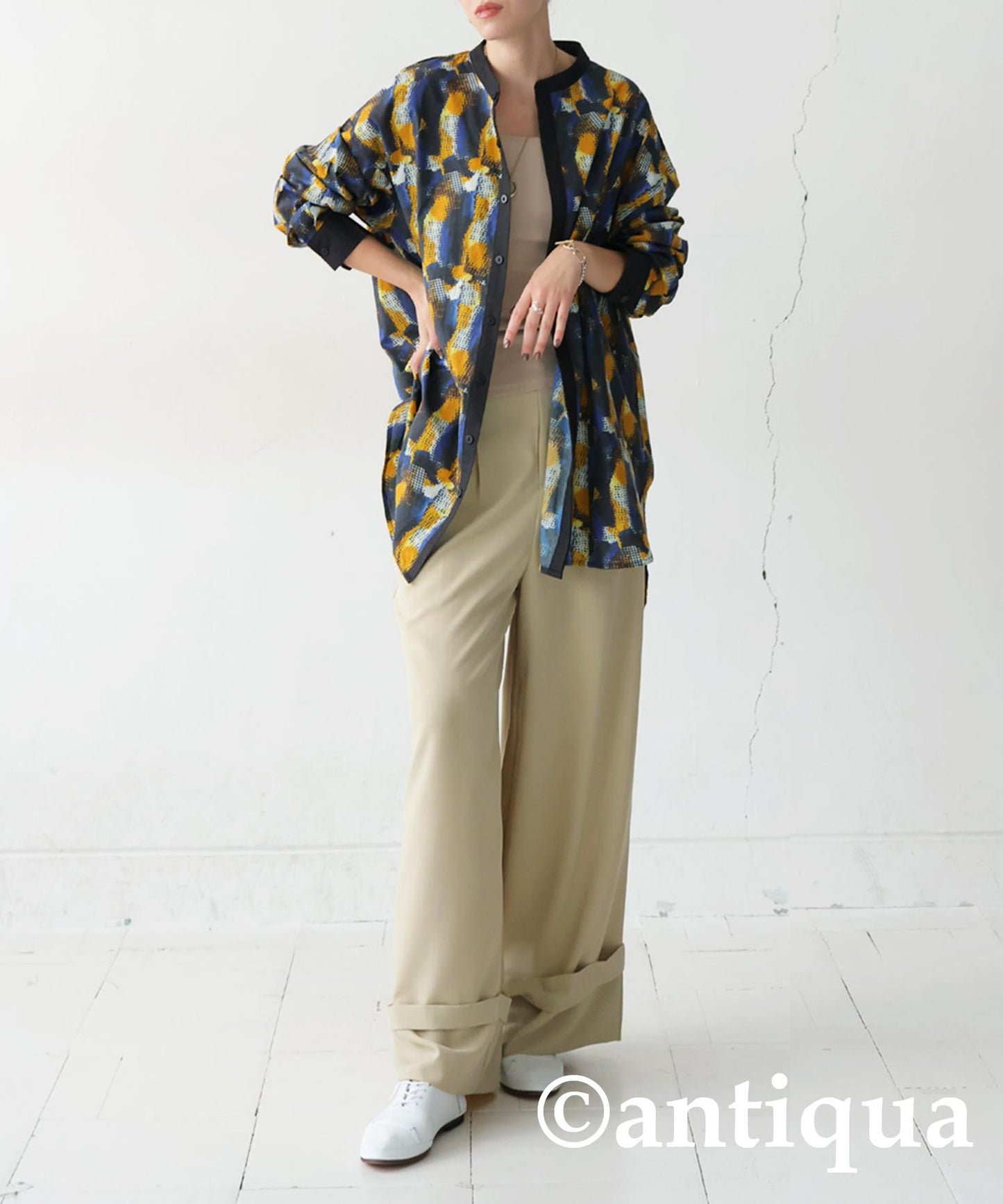 Ladies Art Print Shirt