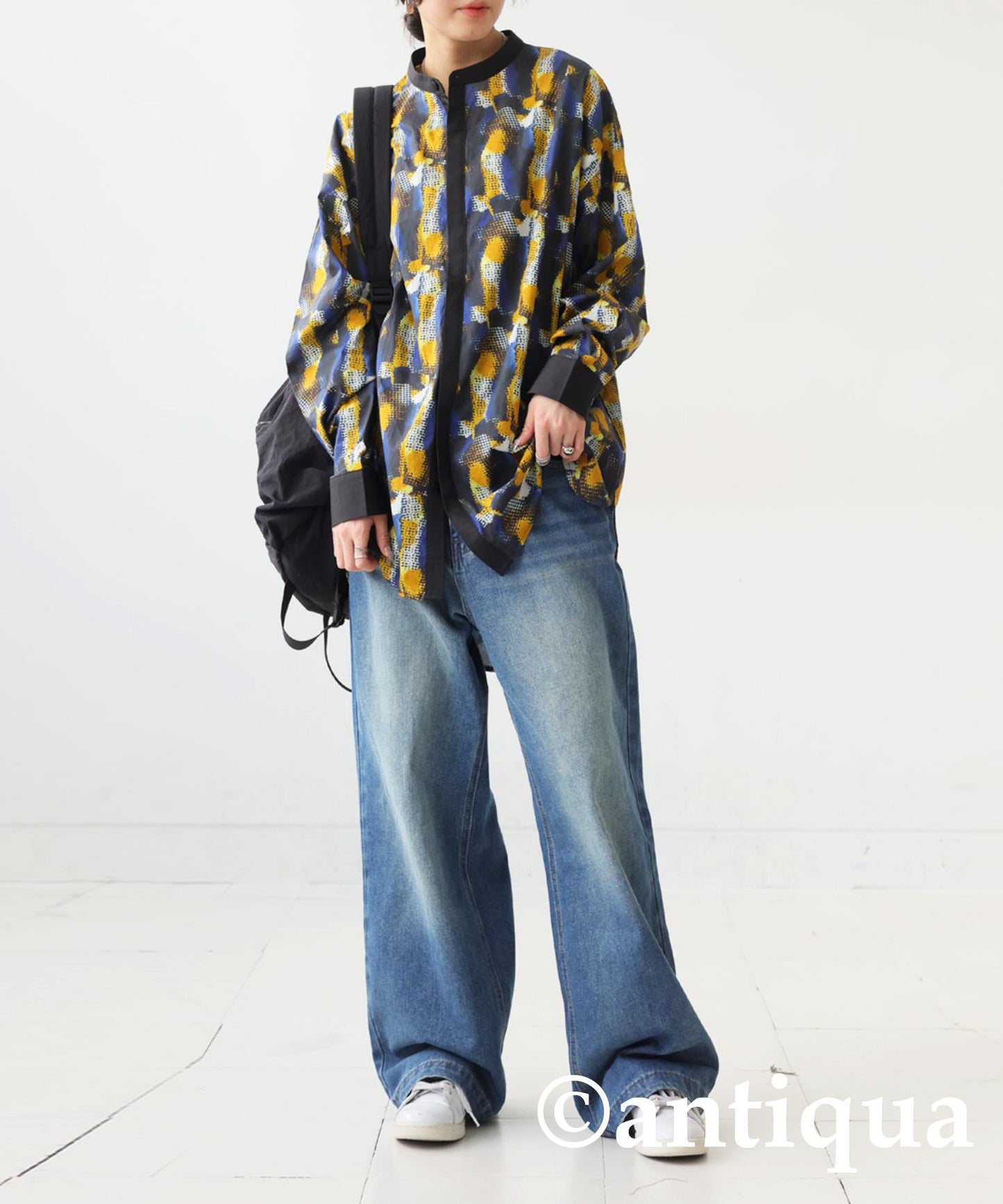 Ladies Art Print Shirt